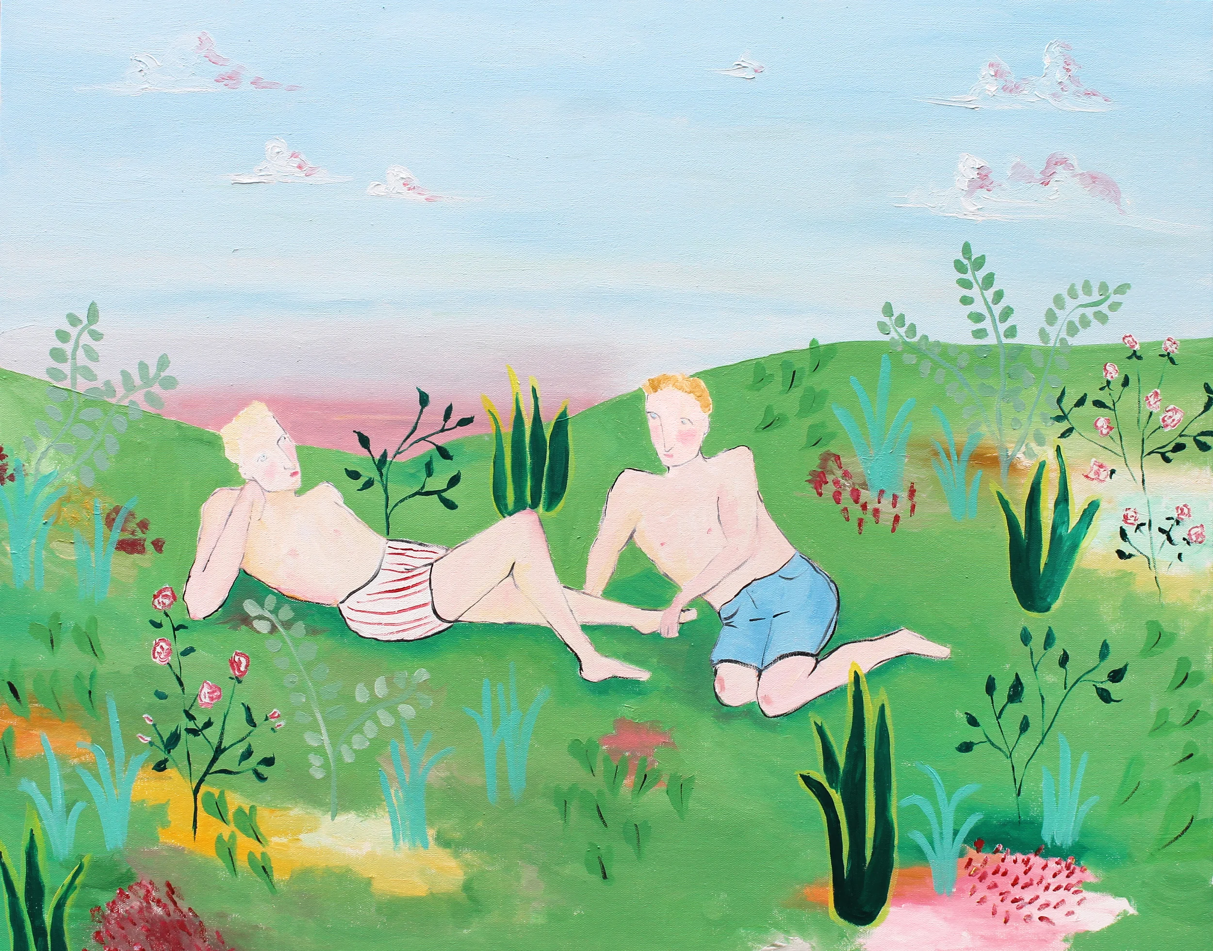 C.Milbrath_Garden Scene_Huile_2016.jpg