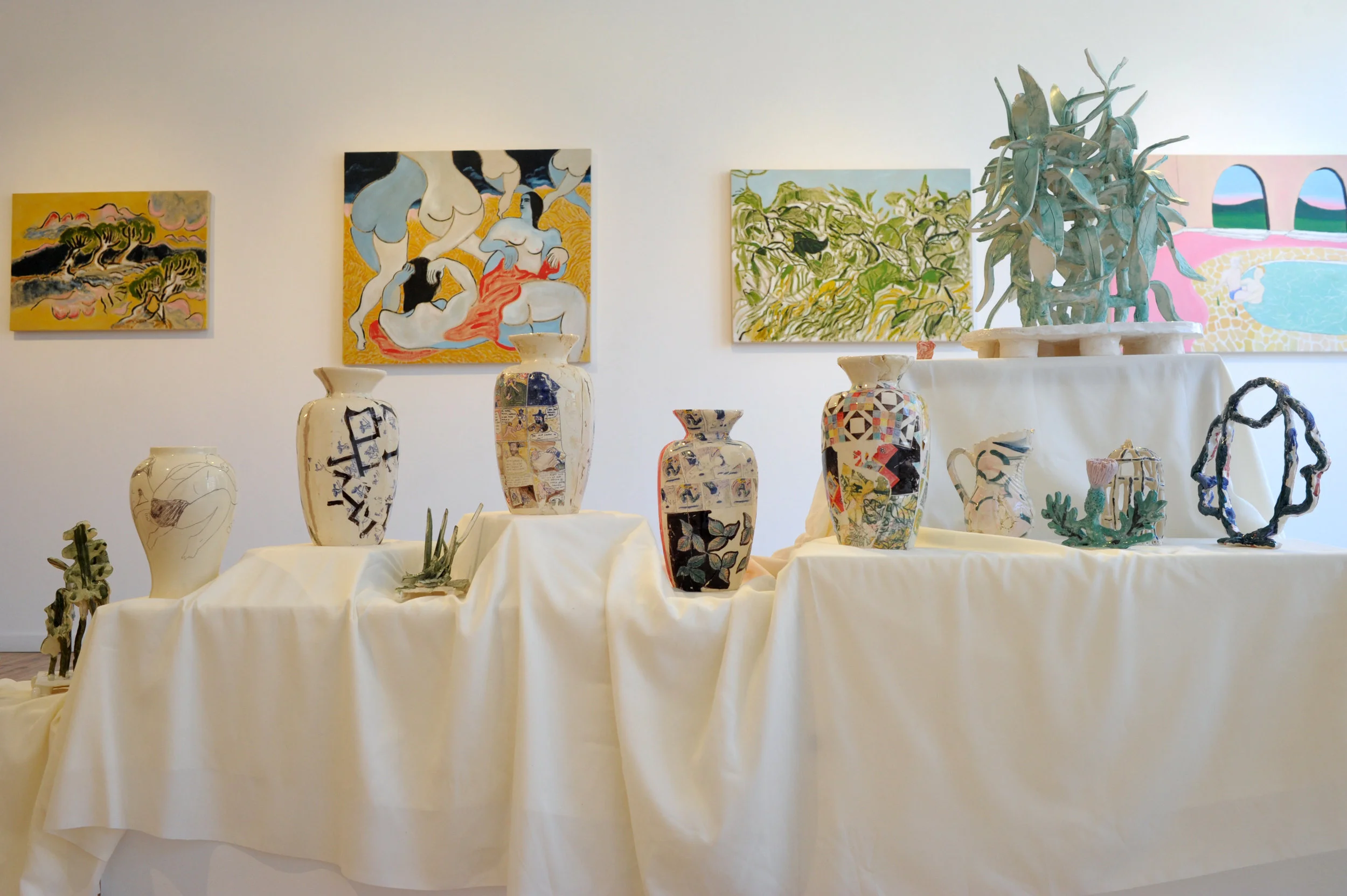 EstWall_Ceramics + Paintings_by all .JPG