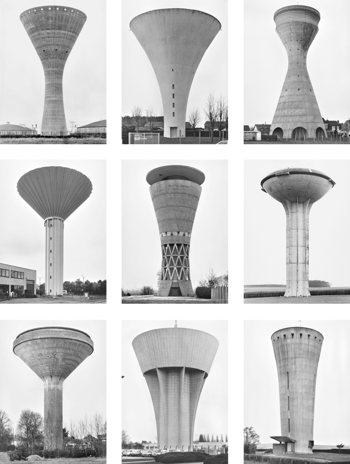 Bernd & Hilla Becher – Water Towers 1972-2009