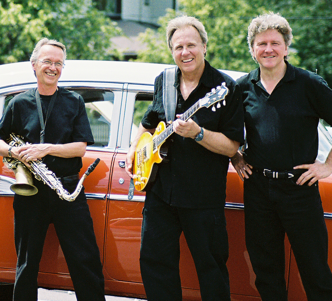 (L-R) Monk Rowe, John Hutson and Tom McGrath