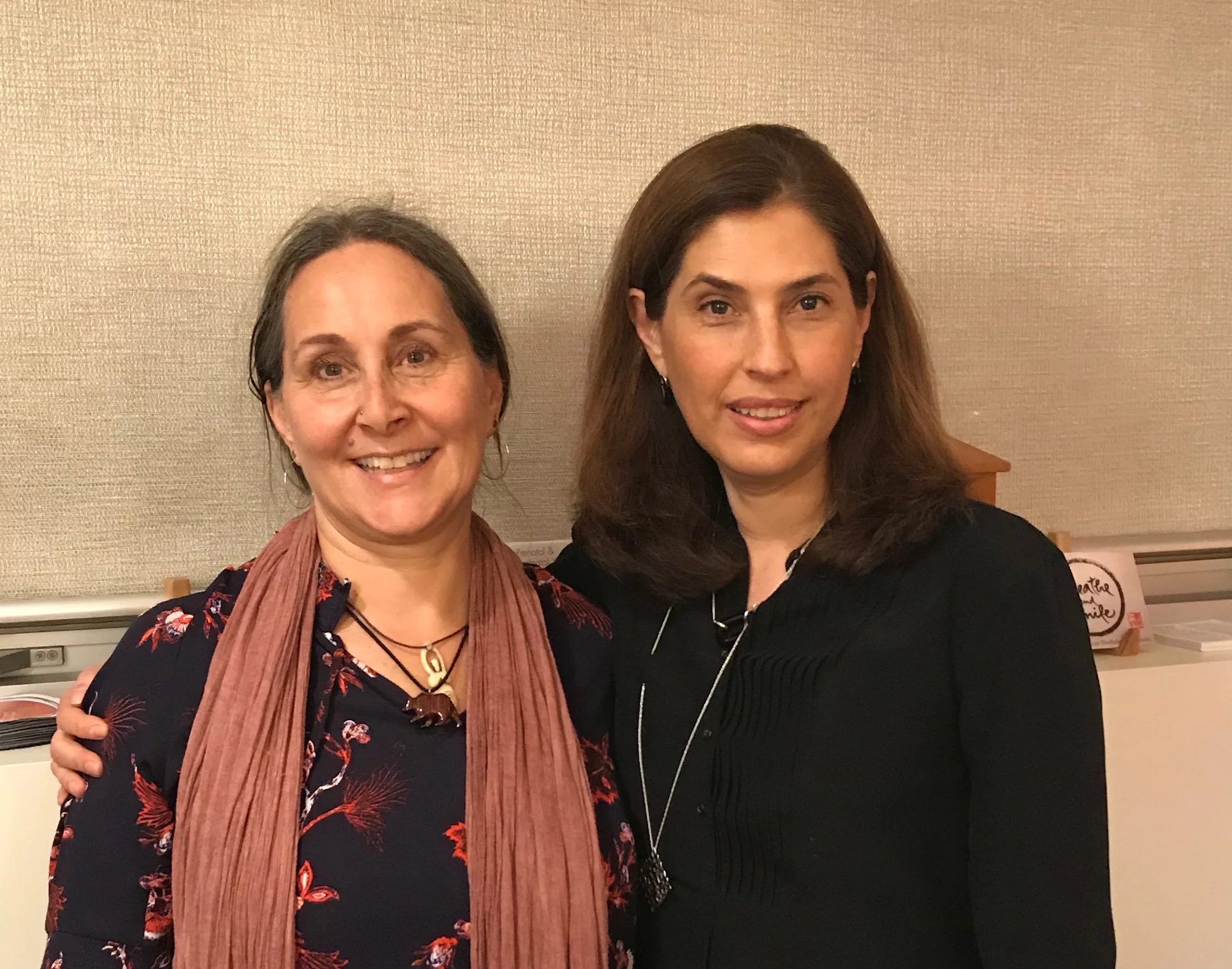 Annie and Adriana, founders of Making-Visible