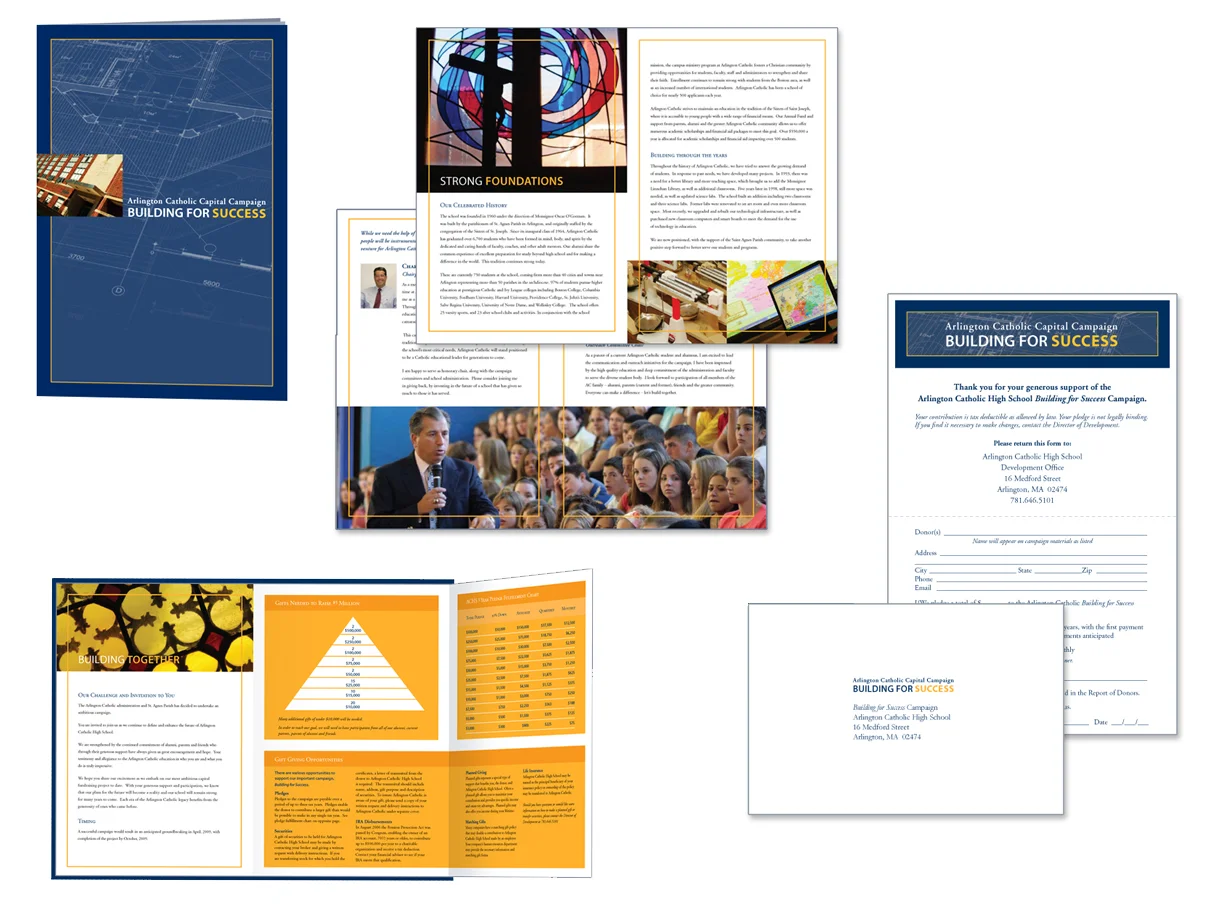 ACHS capital campaign materials