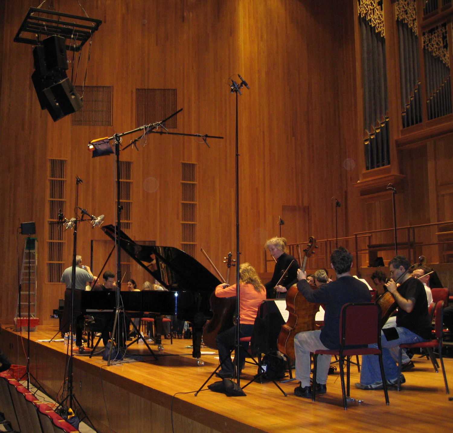 Recording Orpheus Chamber Orchestra for EMI