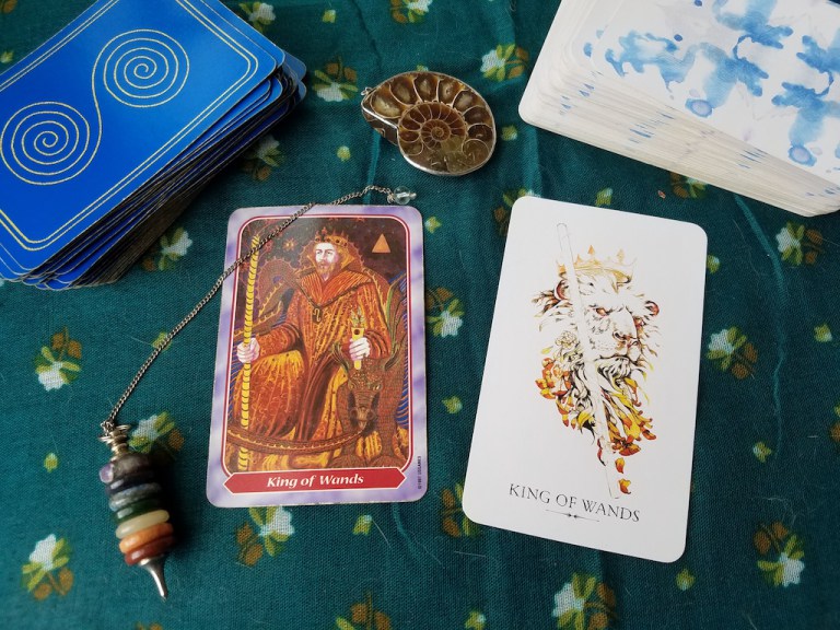 My "Queering the King of Wands" piece is up at TheColu.mn & Littleredtarot.com right now!