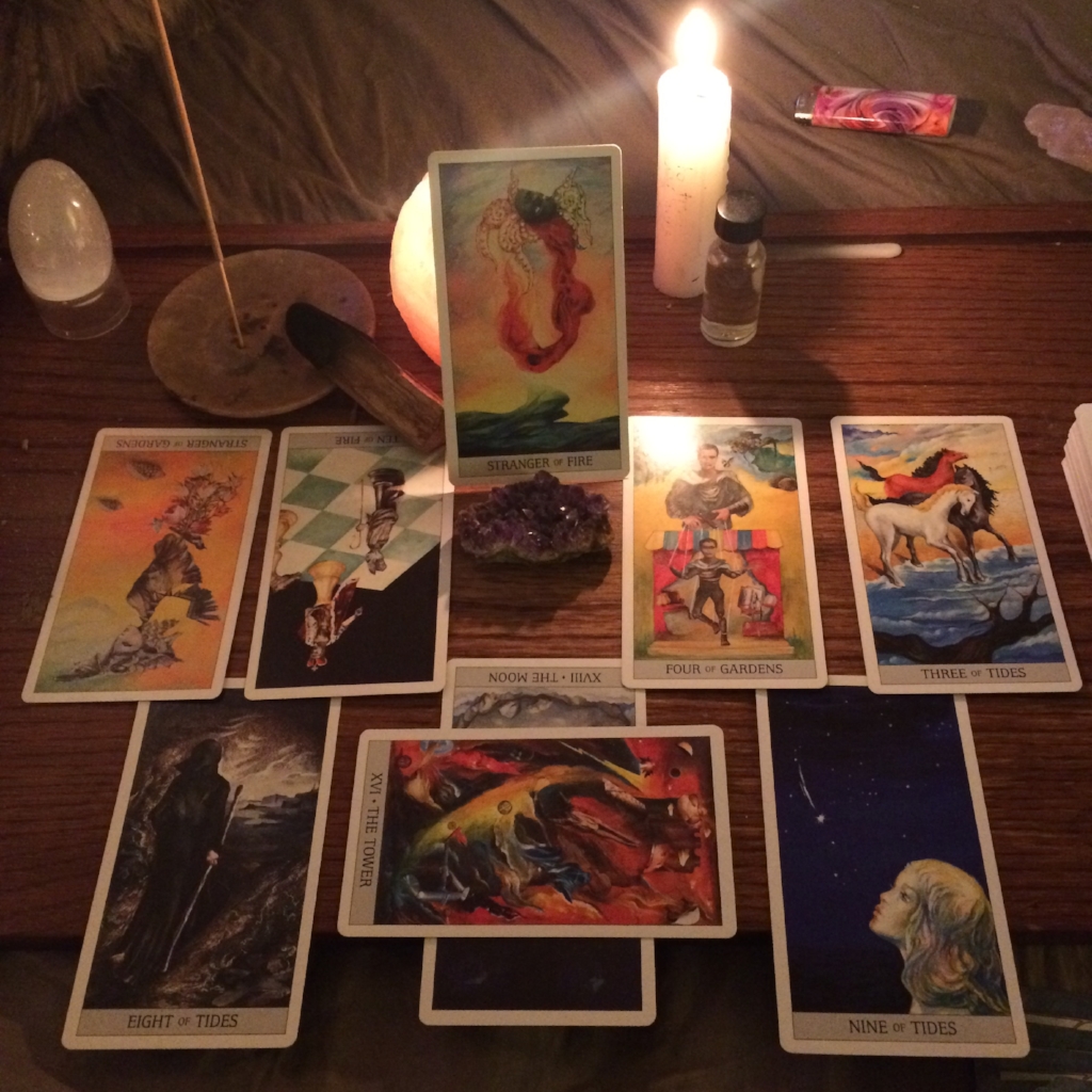 Going deep on a tarot reading