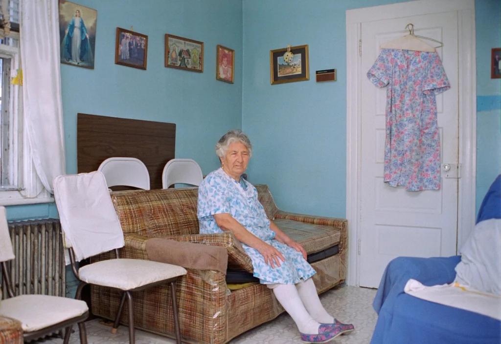 Blue House Dress, Yonkers