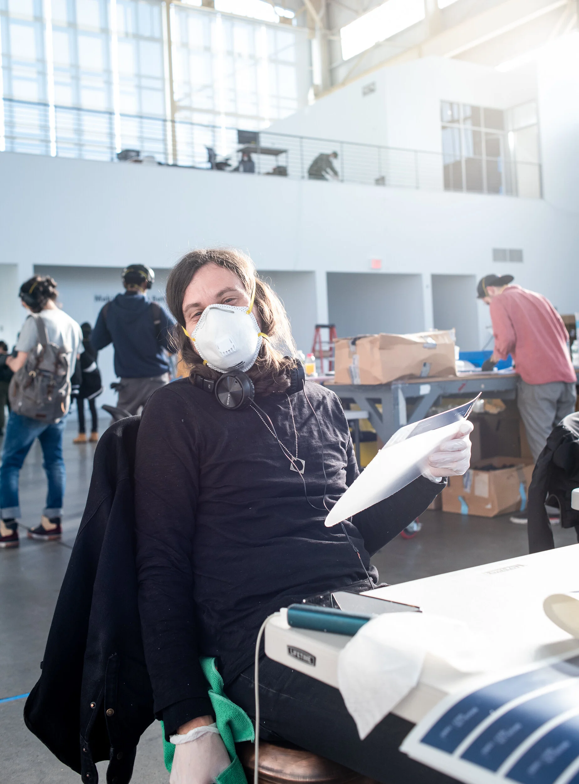 Benji, normally manages a United Nations NGO Committee