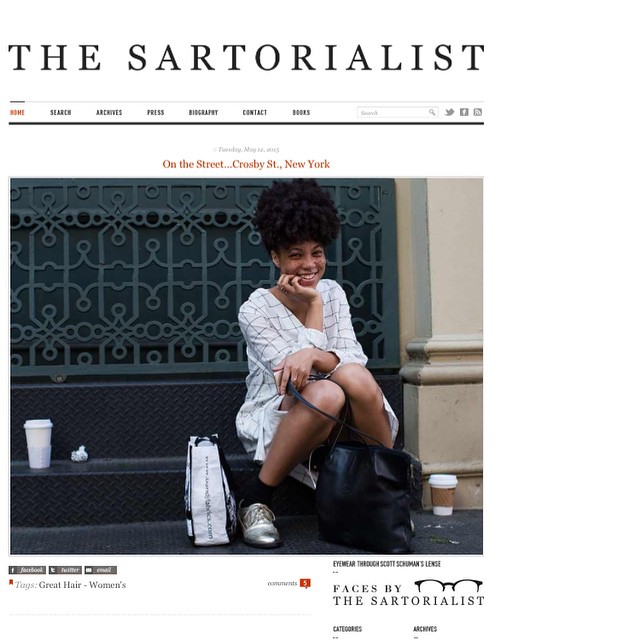 The Sartorialist May, 2015