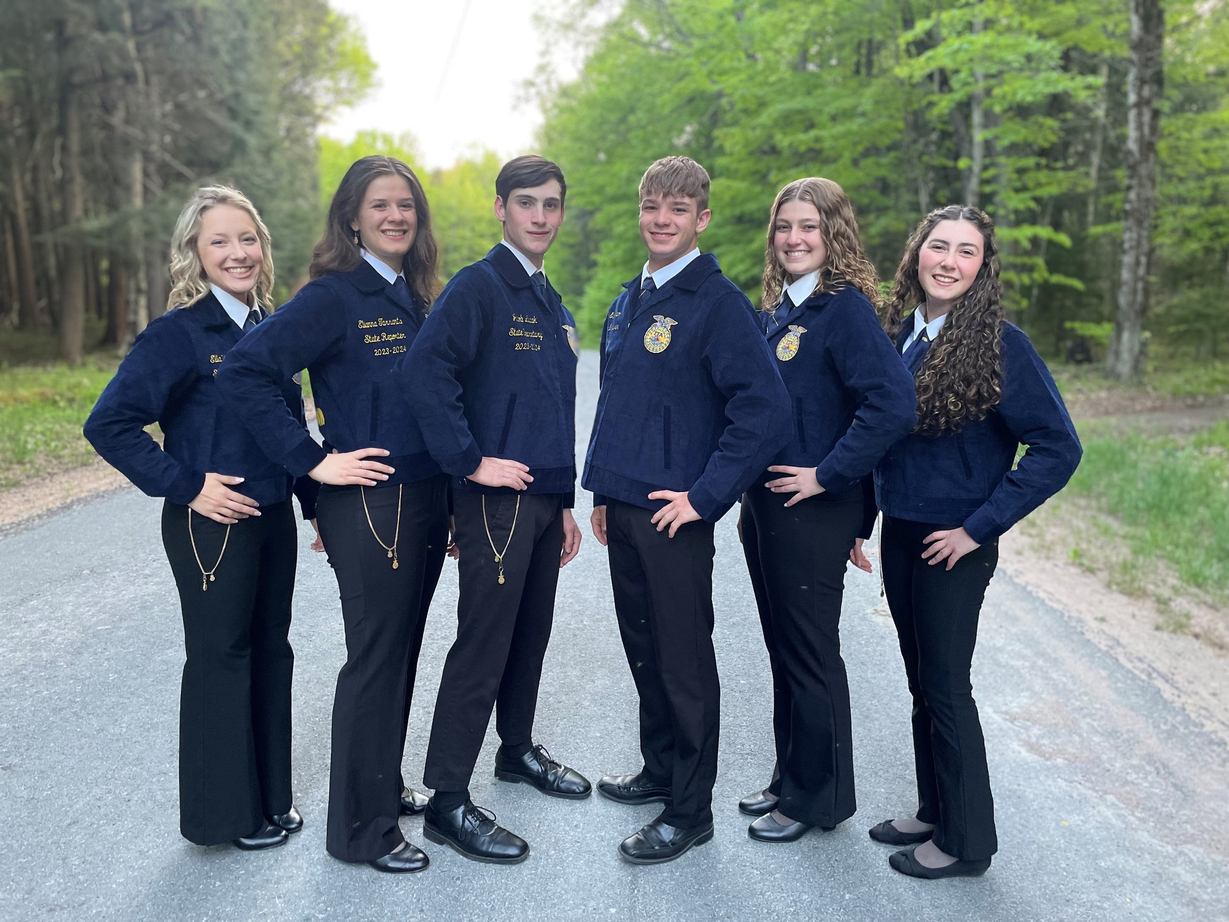 2023-2024 National FFA Officer team, WTAQ News Talk