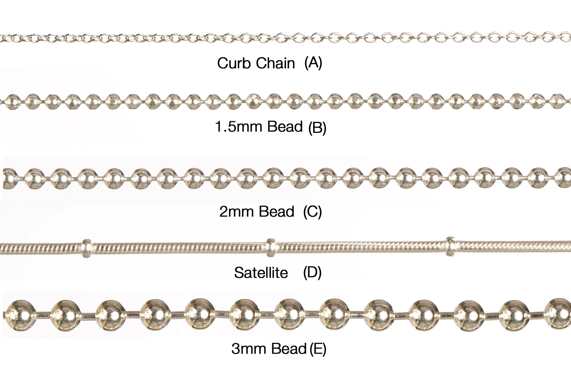 Bluebird Designs Necklace Options