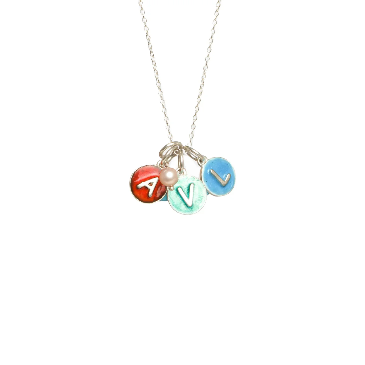 Initial Charm Necklace- 1 Charm