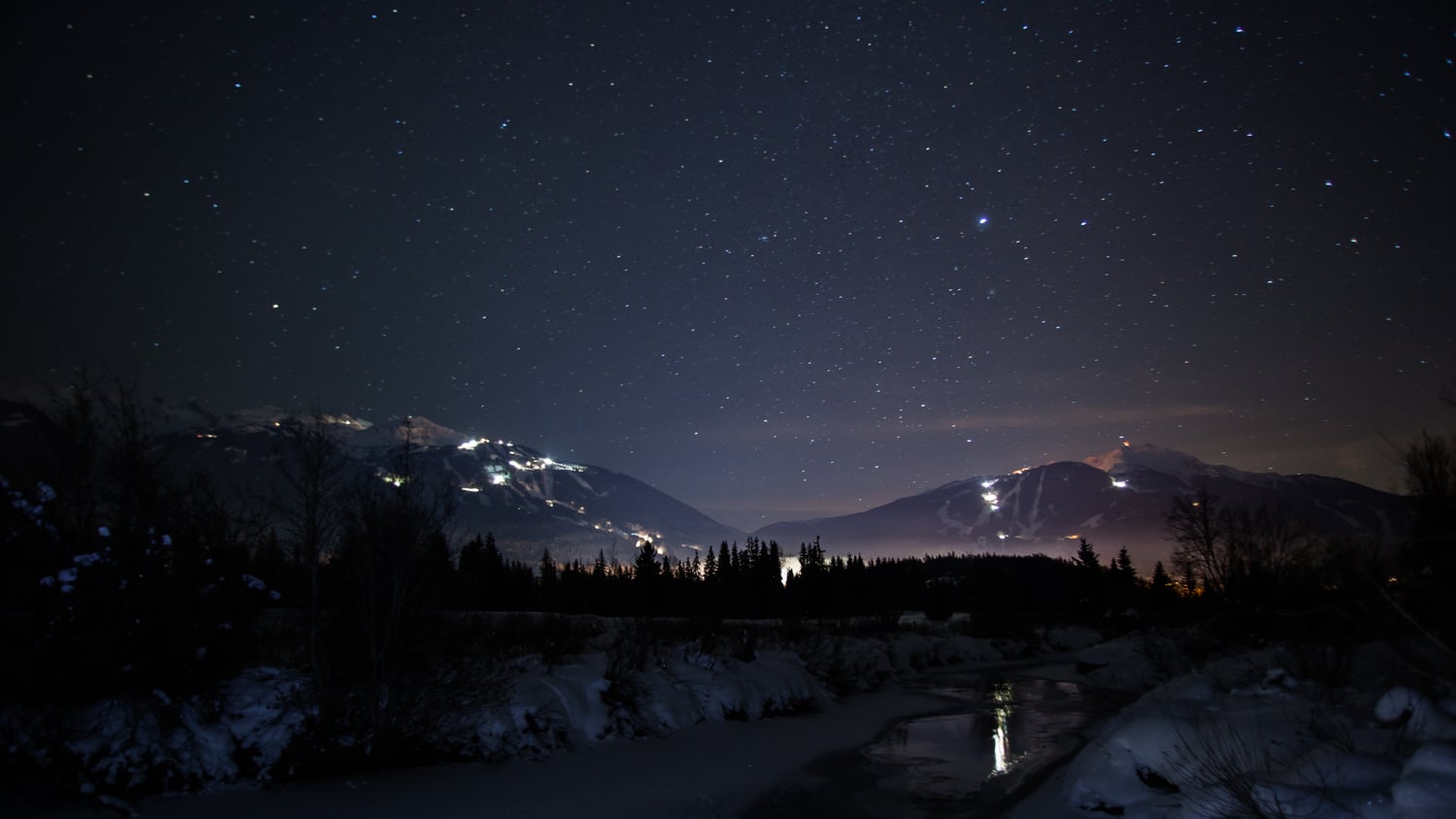 Whistler at Night