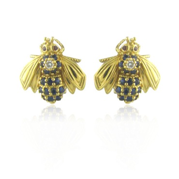 tiffany bee earrings