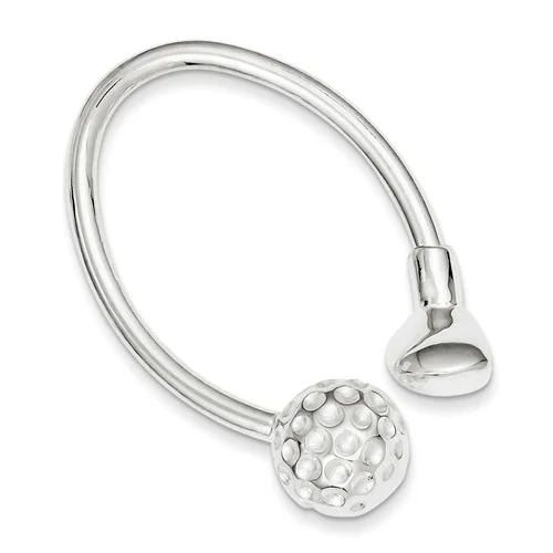Sterling Silver Golf Key Ring