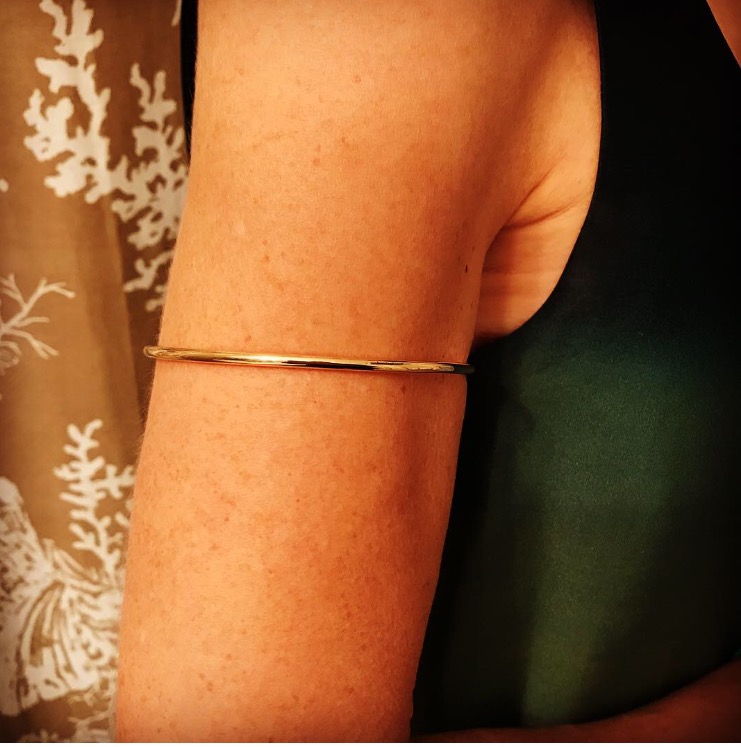 High Polish Upper Arm Bracelet — Julia Ballentine Fine Jewelry