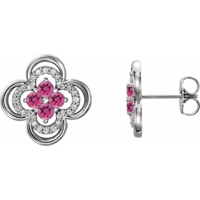 Clover Stud Earrings — Julia Ballentine Fine Jewelry
