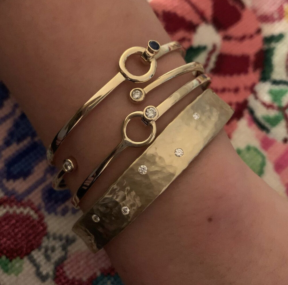Traditional Solid Gold Charm Bracelet — Julia Ballentine Fine Jewelry