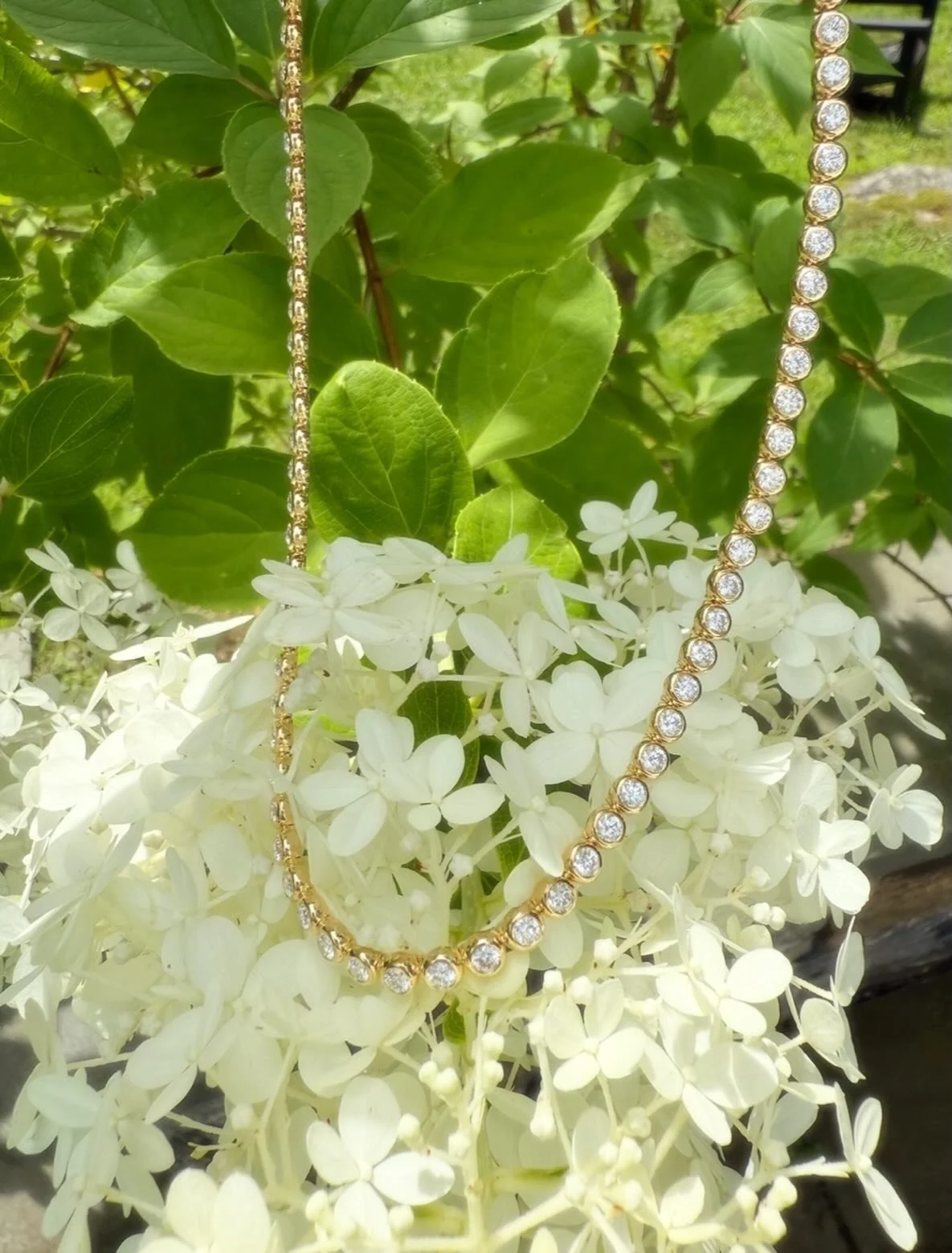 Diamonds for the weekend- yes, please! 🩷🩷🩷
Bezel-set diamonds, full circle necklace - wedding season favorite or dressed down and layered with chains. Very versatile and very fabulous! 🩷🩷🩷

#diamondnecklace #bezelsetdiamonds #diamondfavorite #p