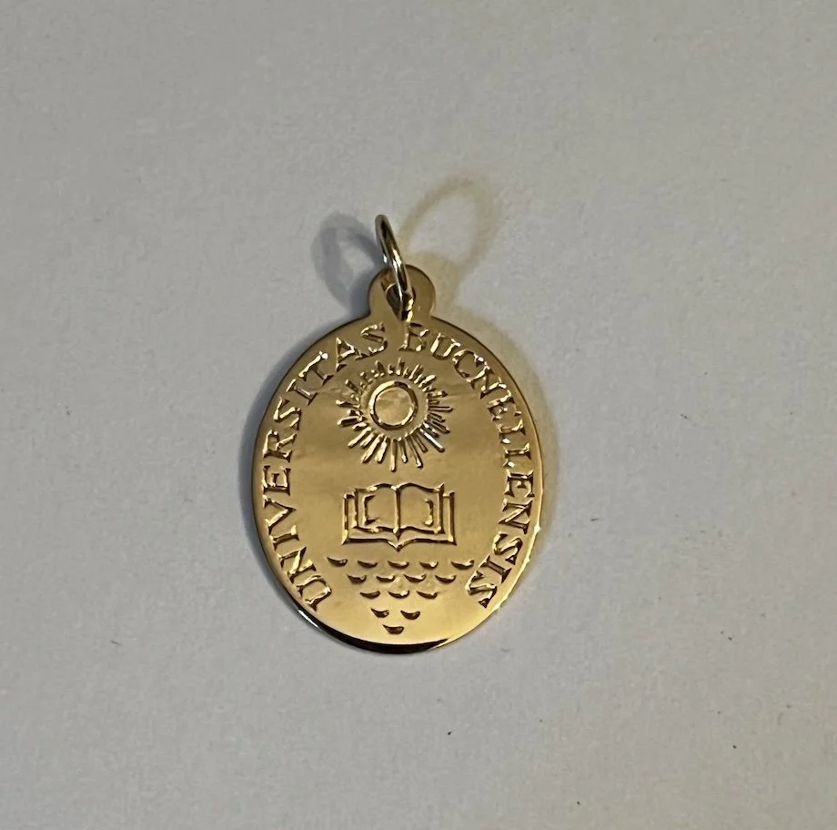 Hand Engraved Bucknell Charm