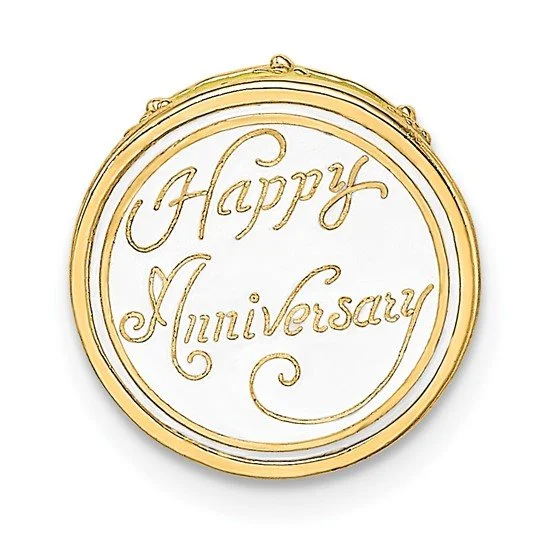 Happy Anniversary Two-tier Cake Charm