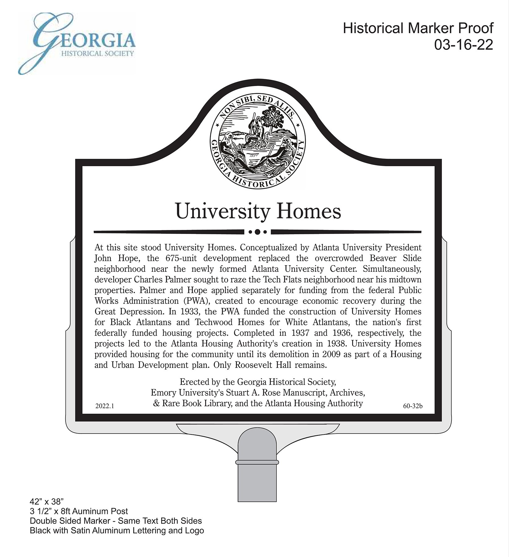 Georgia Historical Marker -UNIVERSITY HOMES 03-16-22 V2_Marker image.jpg