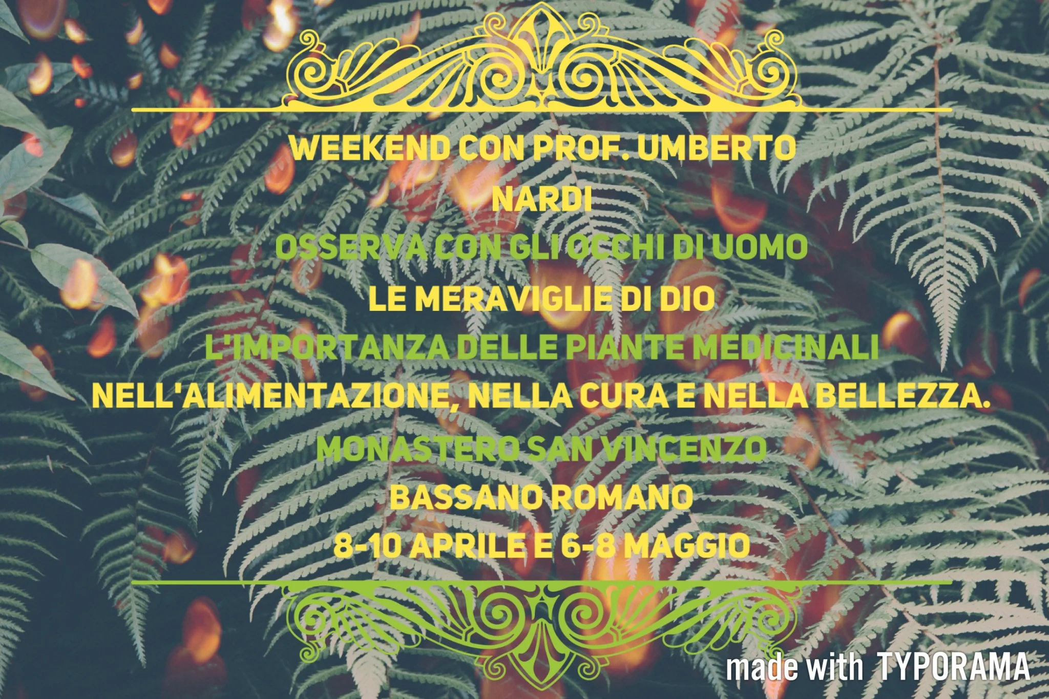 Weekend in MONASTERO