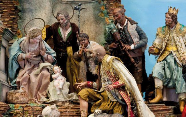 Un presepe napoletano.