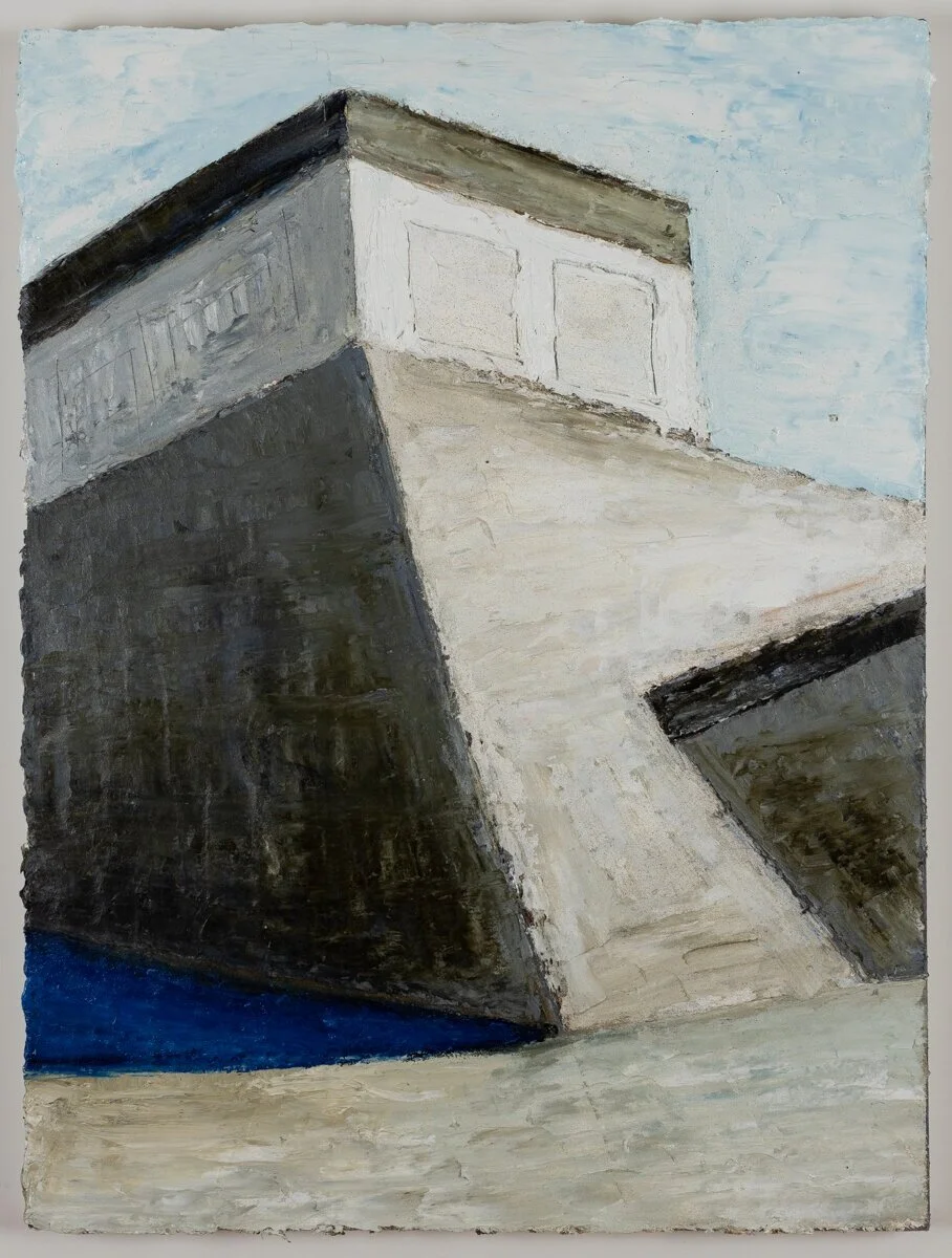 Temple VII, 2019, oil on canvas, 40 inches x 30 inches
