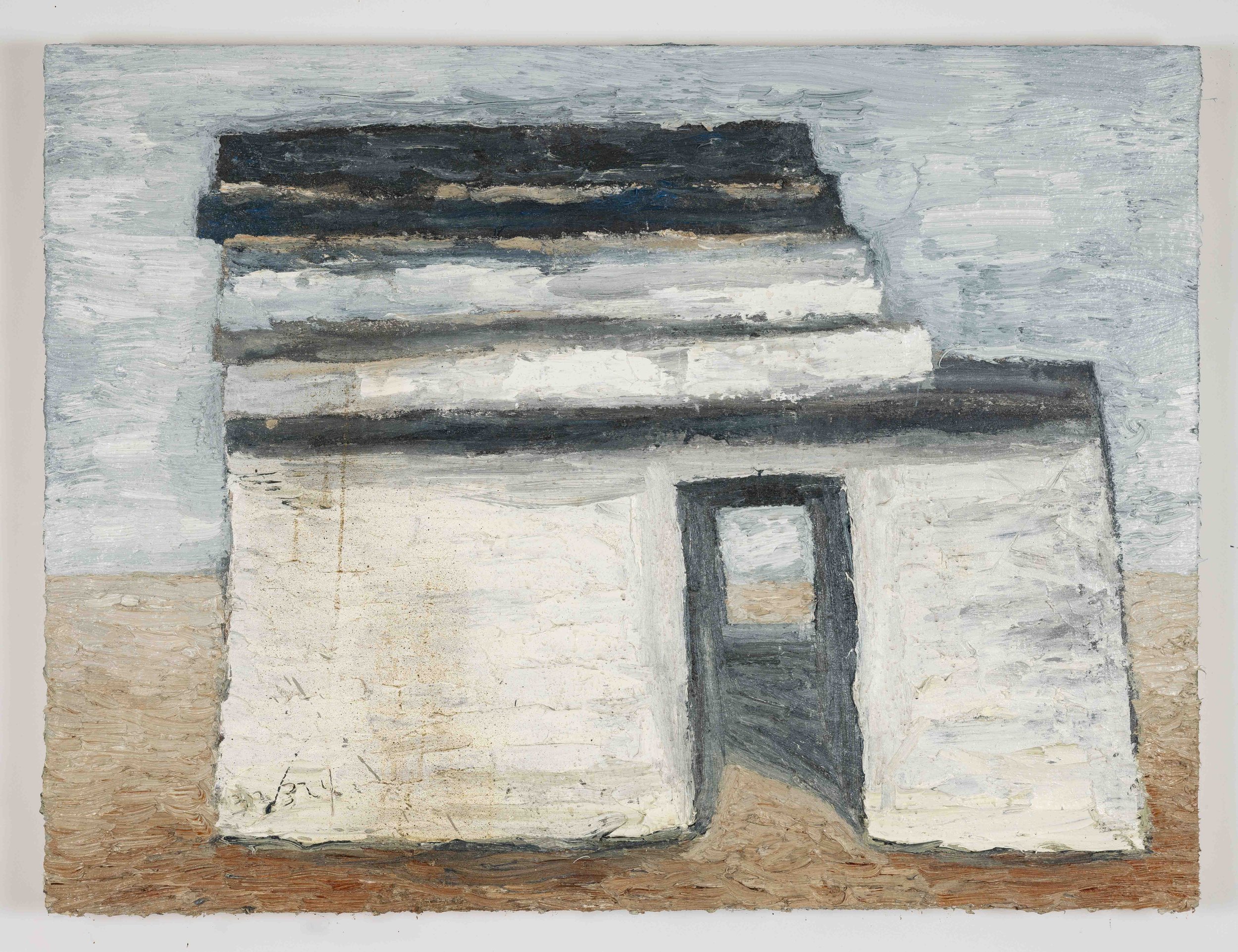 House III, oil on wood, 30" x 40" inches