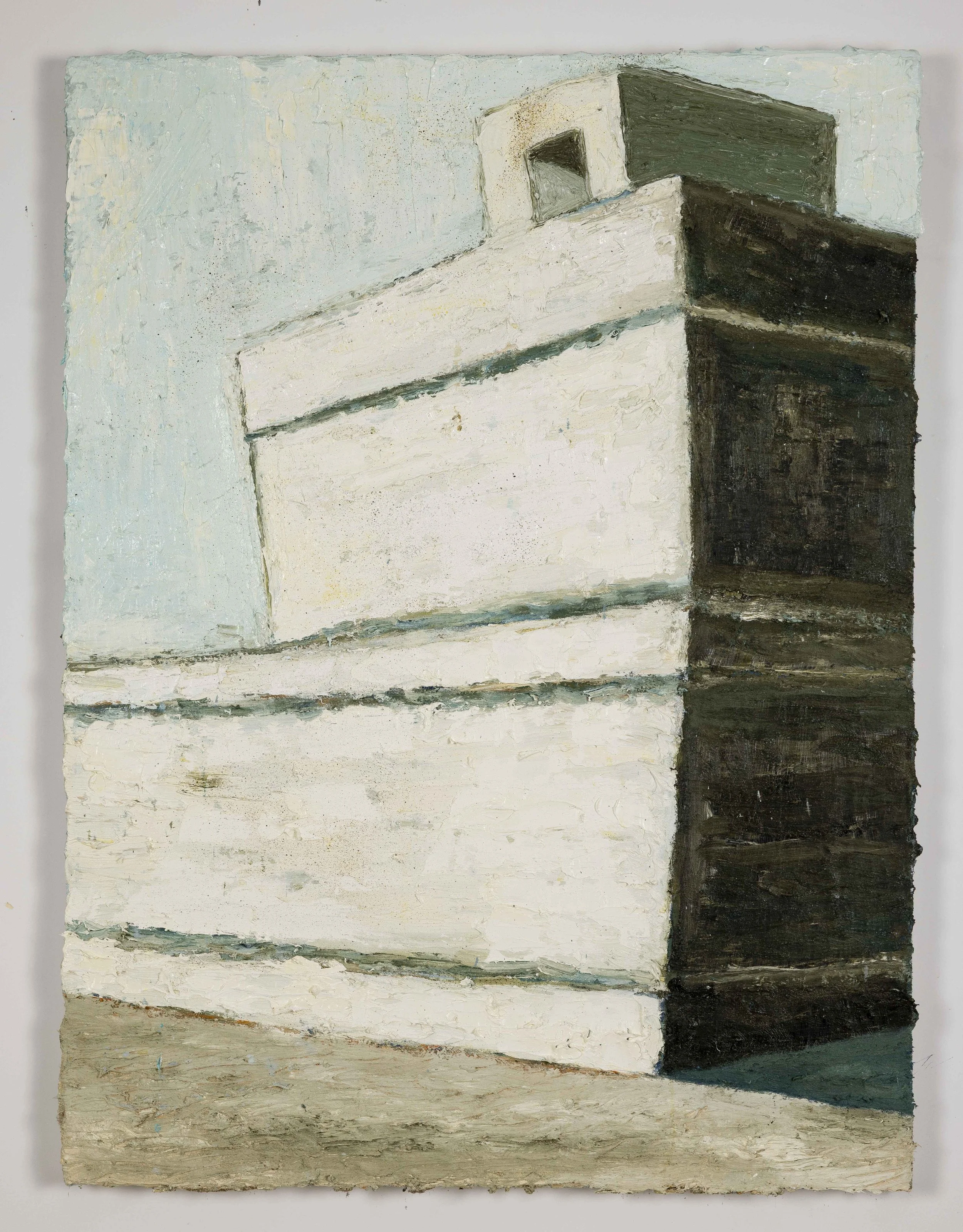 Temple VII, oil on canvas, 40" x 30" inches