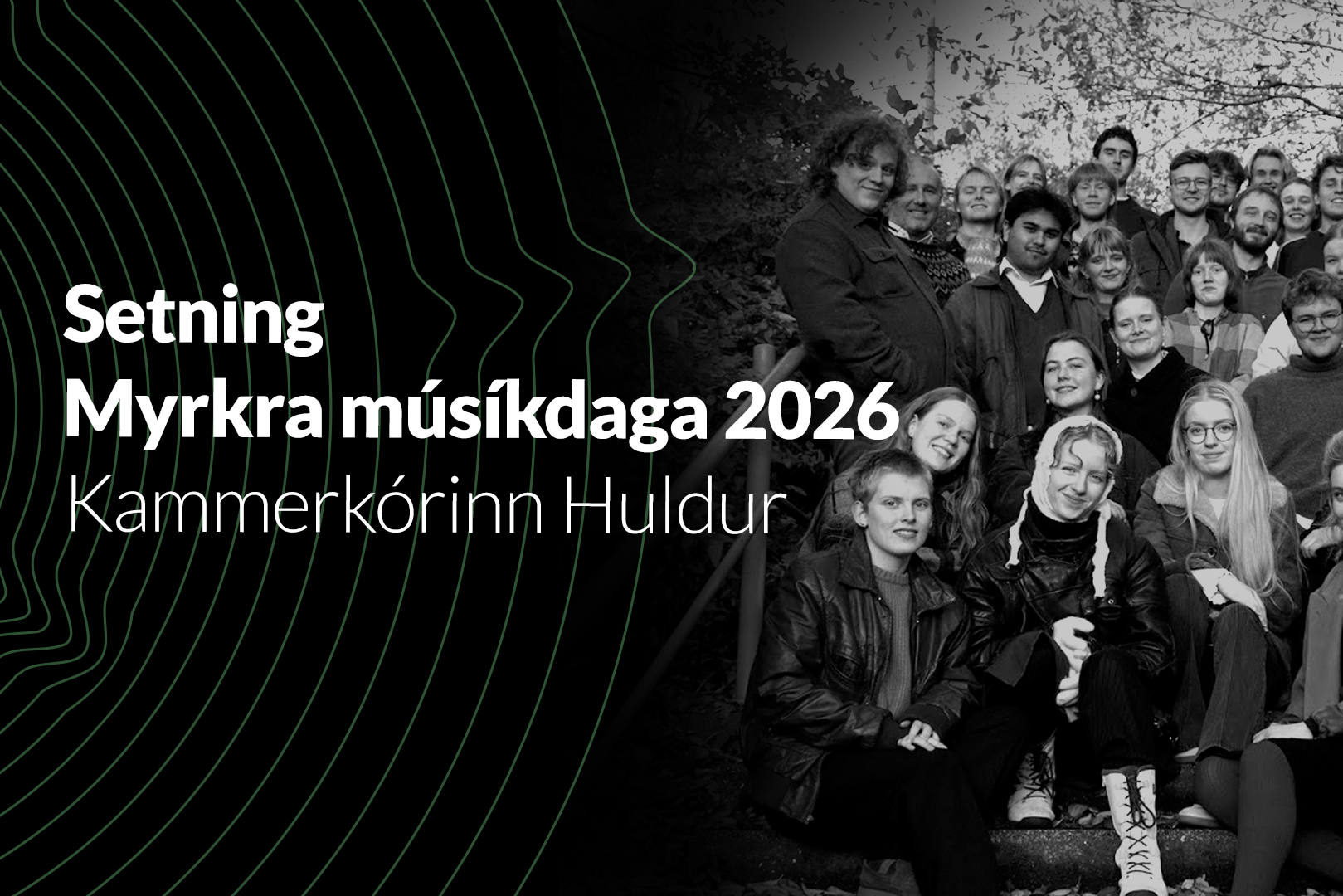 SETNING MYRKRA MÚSÍKDAGA 2026 // Opening of Dark Music Days 2026