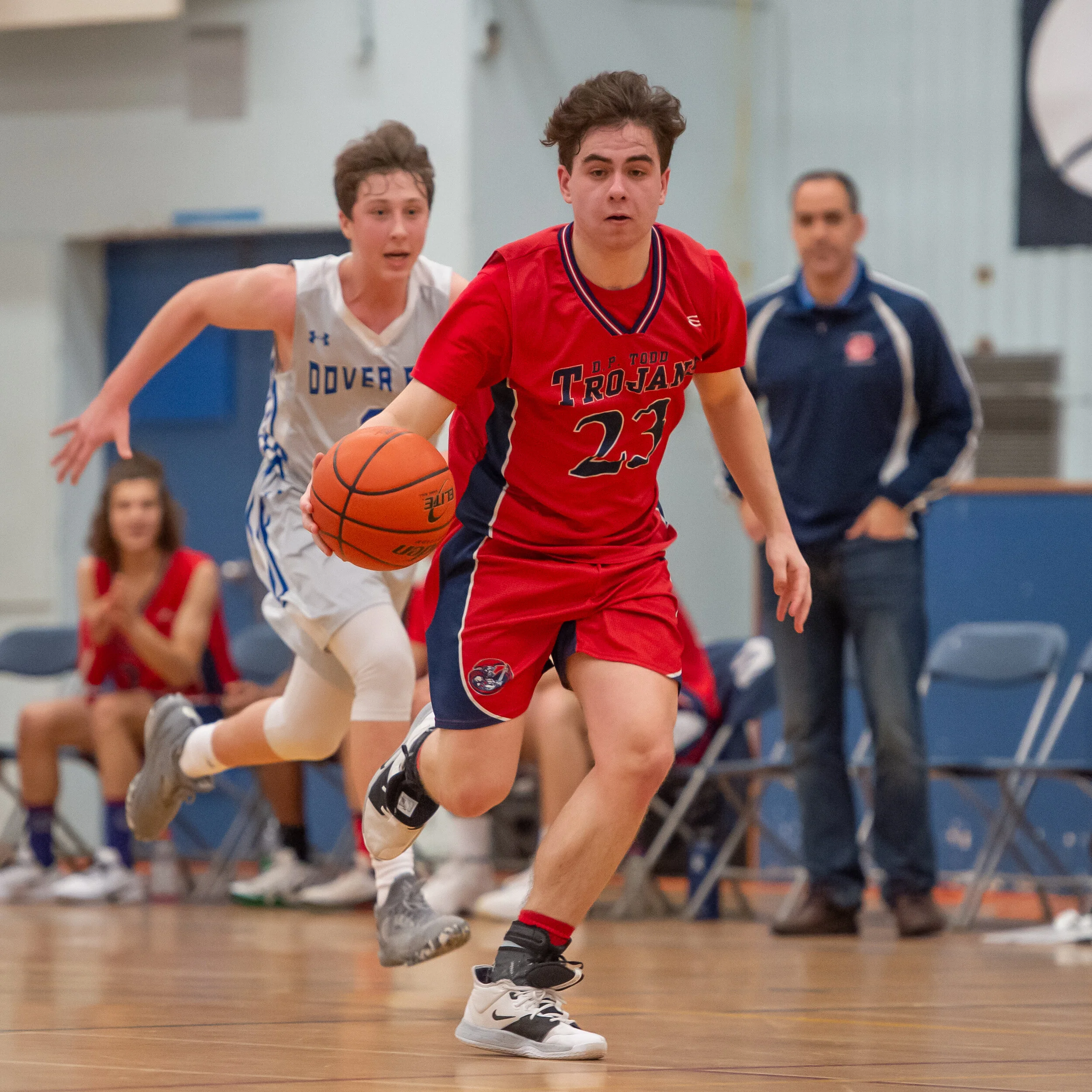 (BOYS) Dover Bay Dolphins not enough to jump over DP Todd Trojans into second round of tourney