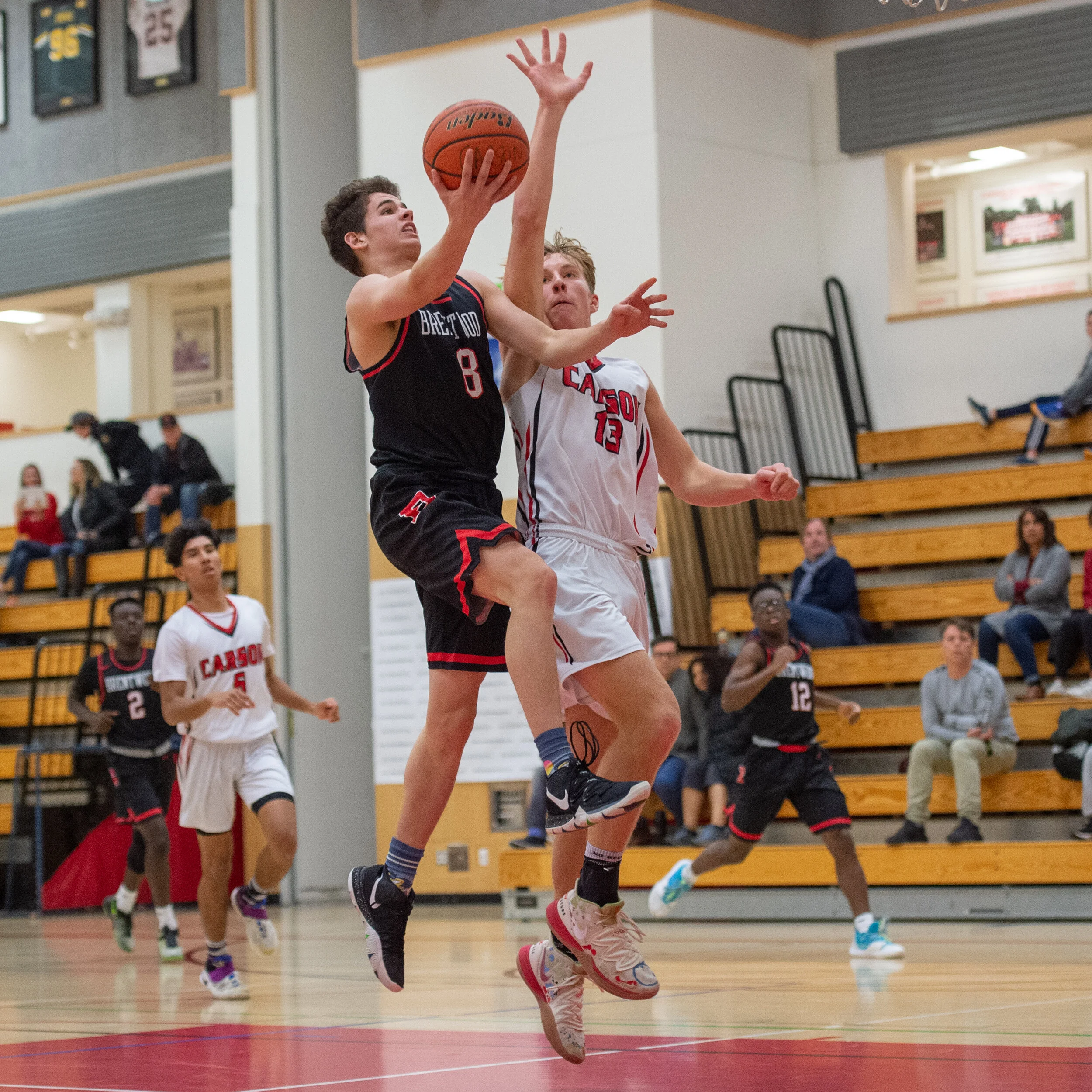 (BOYS) Carson Graham can't answer back, Brentwood too much to handle as they glide to semi-finals