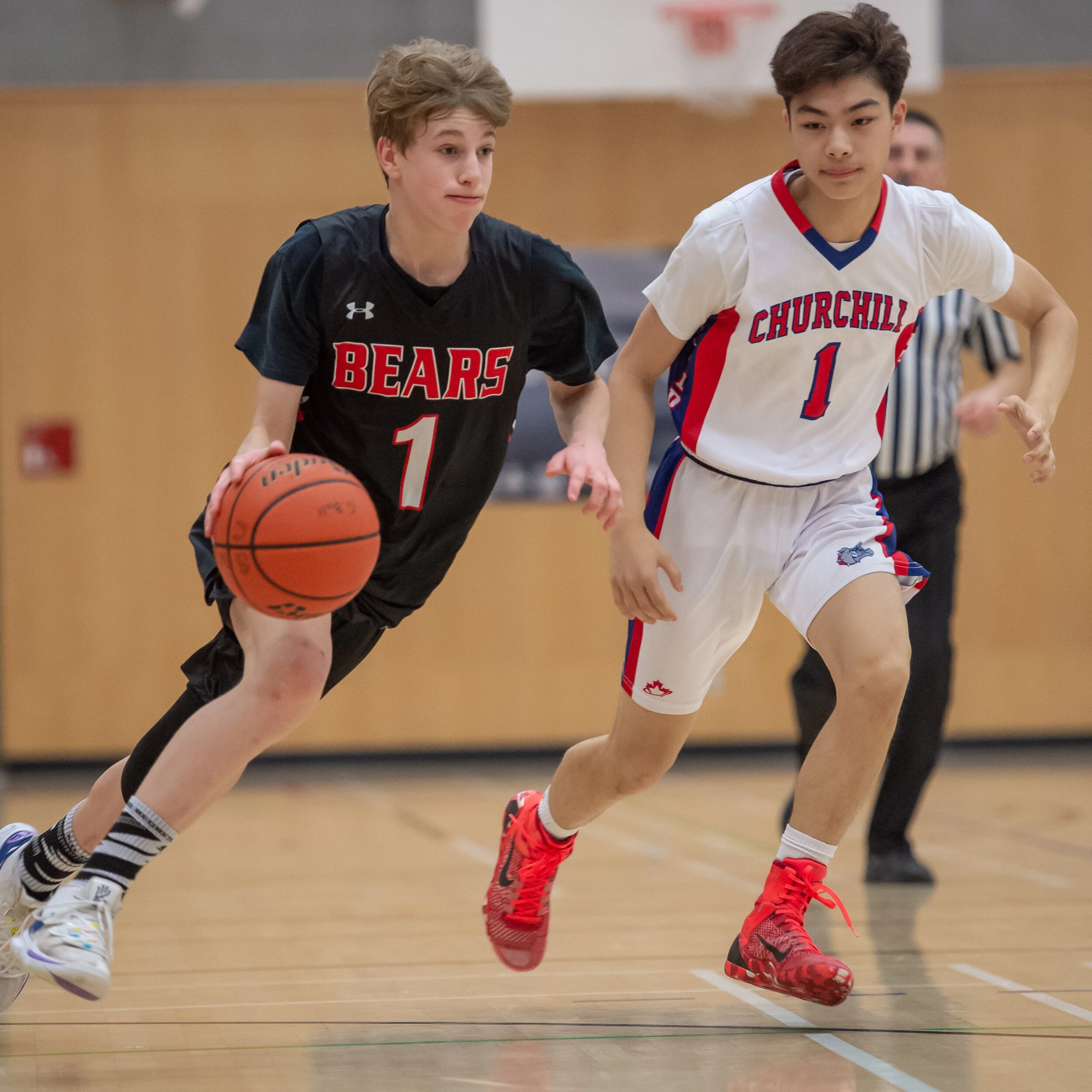 (BOYS) Mt. Boucherie find themselves travelling too early, drop close game to Churchill Bulldogs