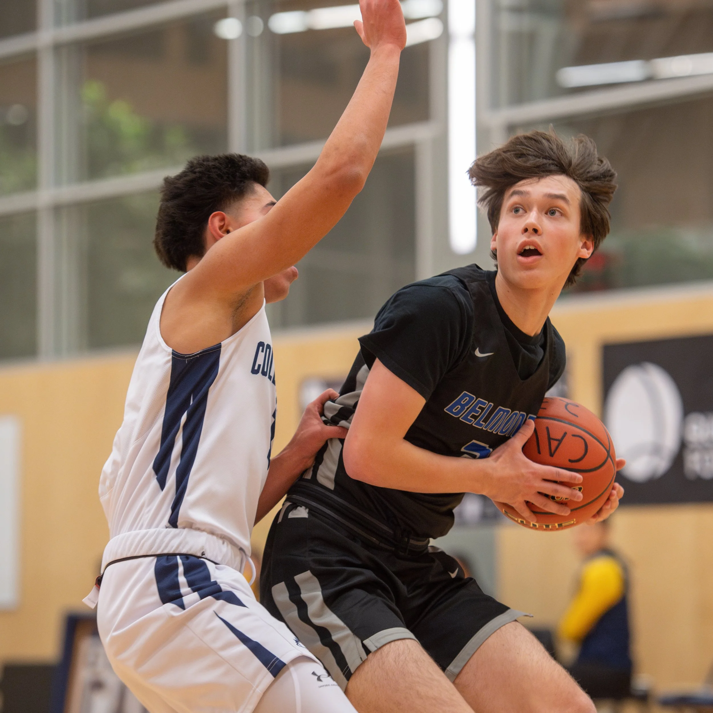 Things "Heat Up" at Collingwood vs. Belmont Sr. Boys Game