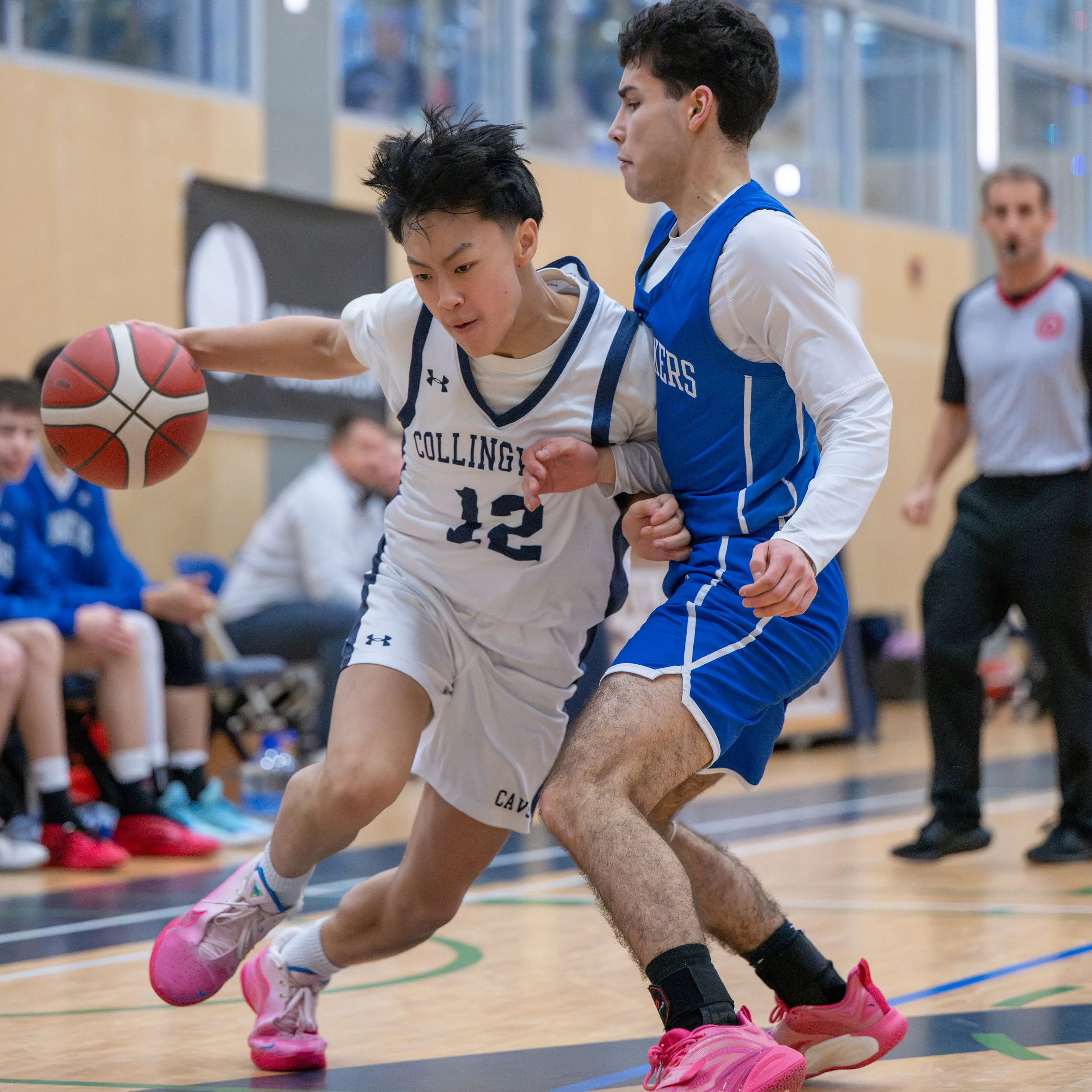 Clear Skies for the Cavaliers: Collingwood Sr Boys Roll Past Charles Hays Rainmakers