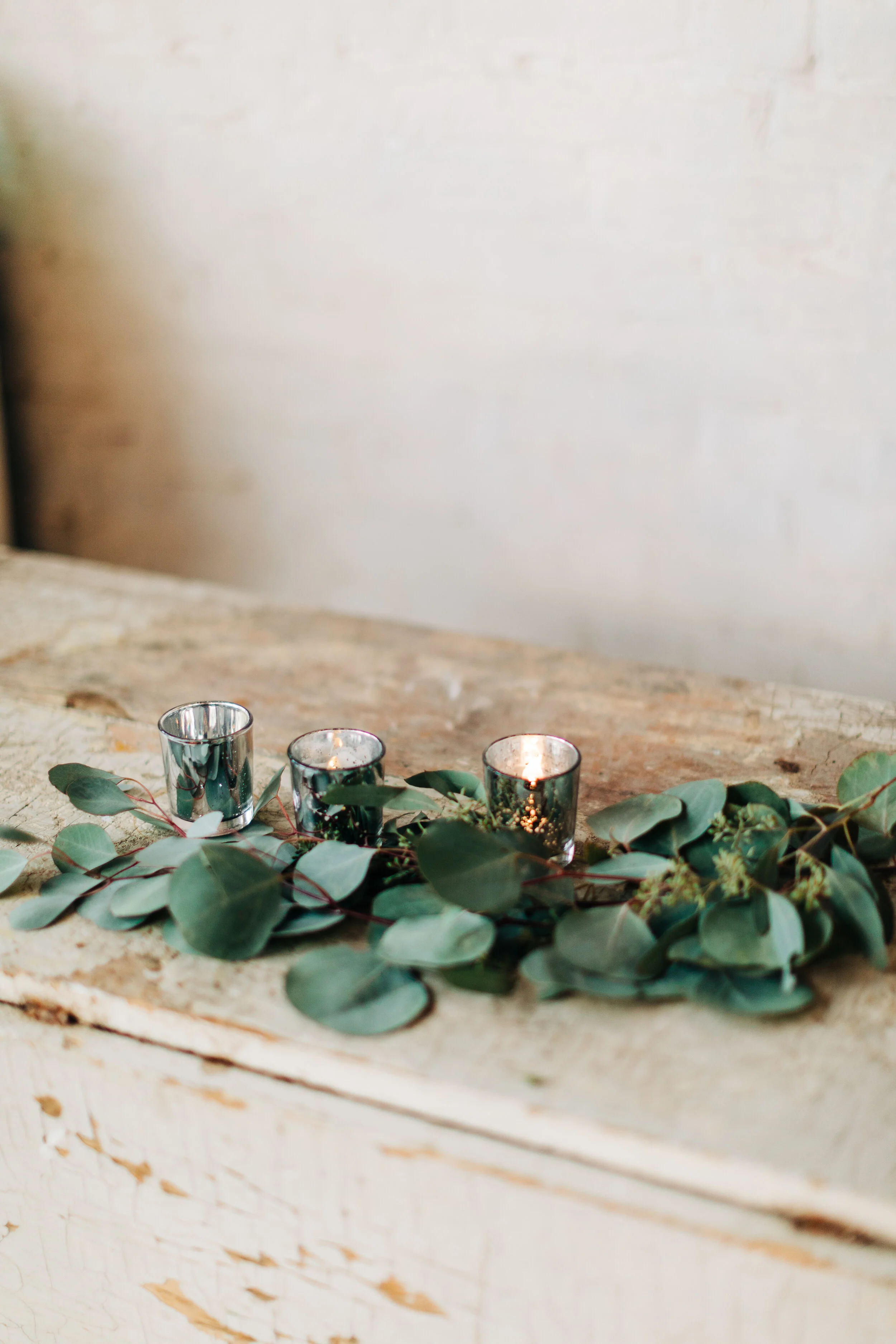 SILVER MERCURY VOTIVES $2