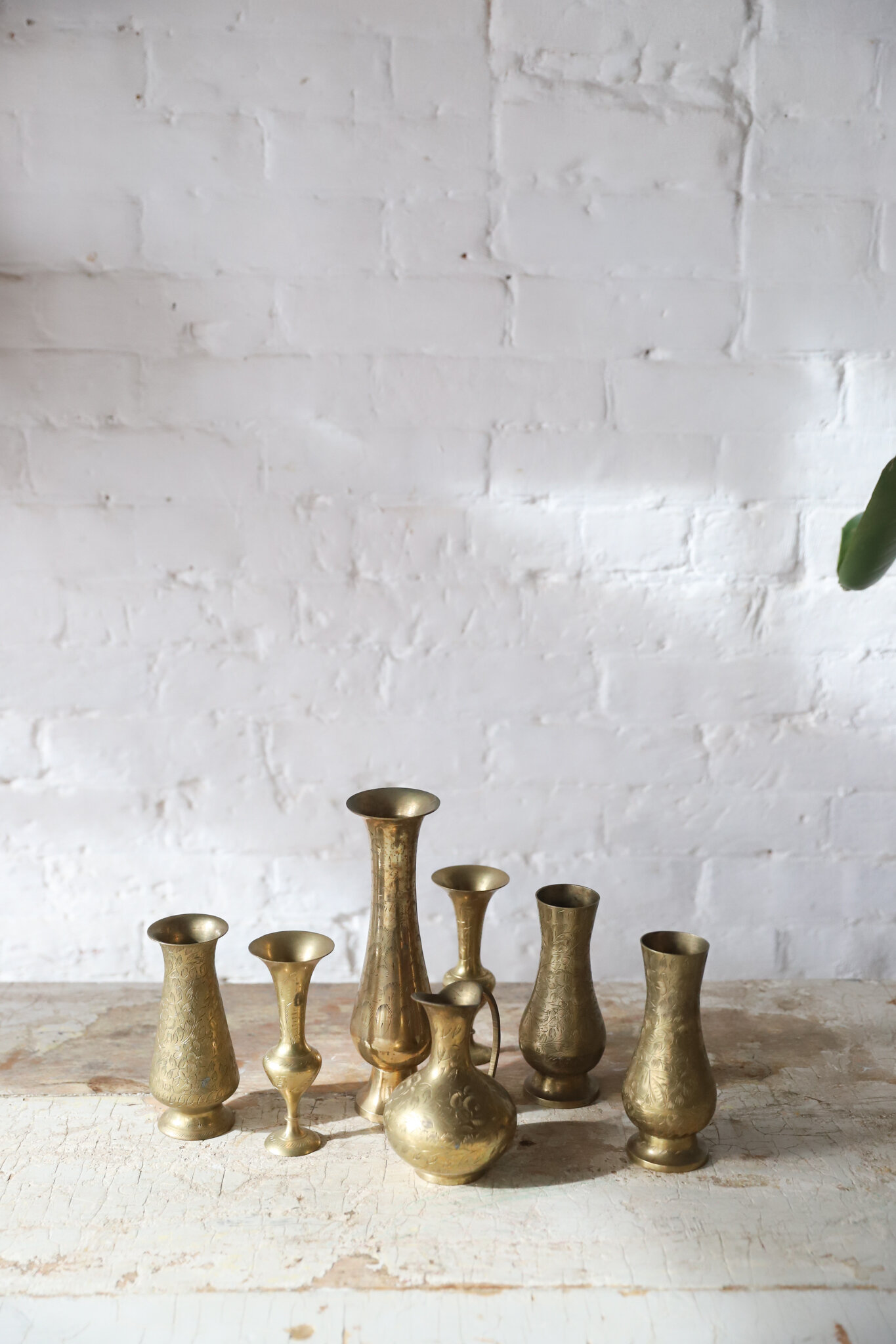 BRASS VASES $3