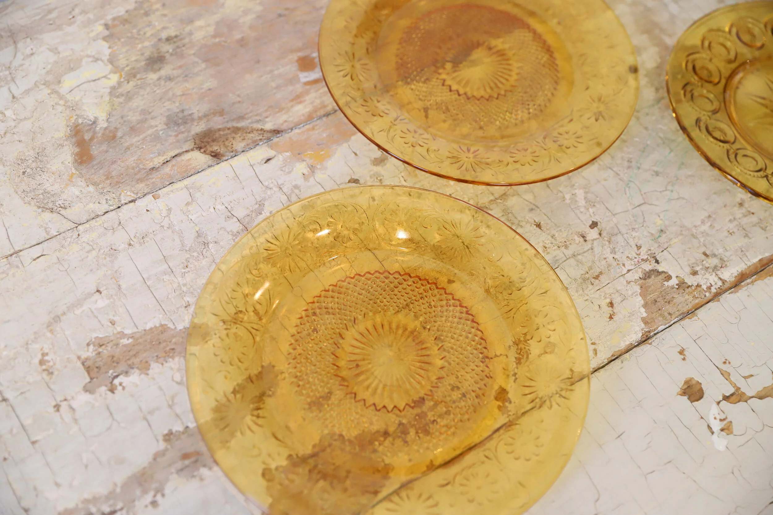 Yellow Depression Glass