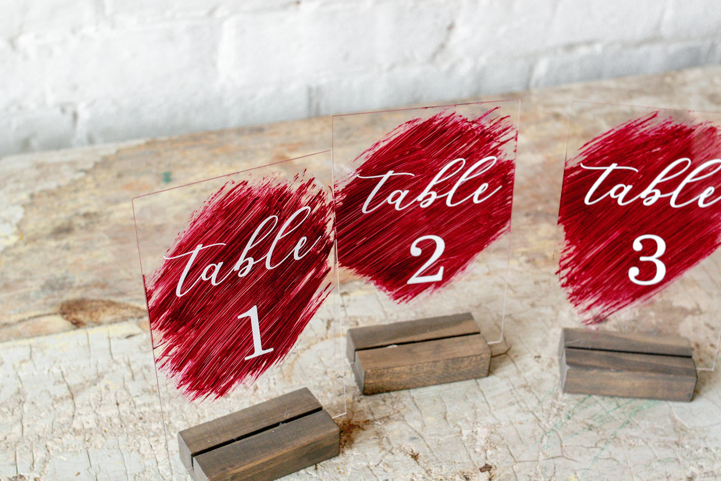 BURGUNDY ACRYLIC TABLE NUMBERS.jpg