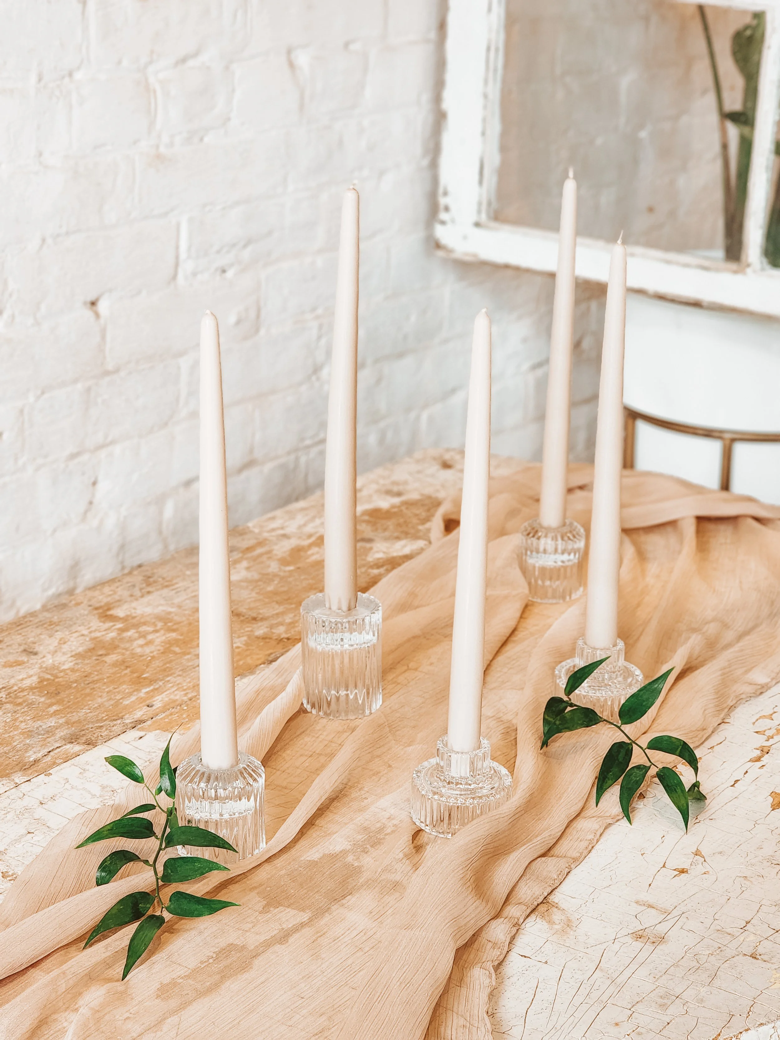CLEAR MODERN VOTIVES $2.50
