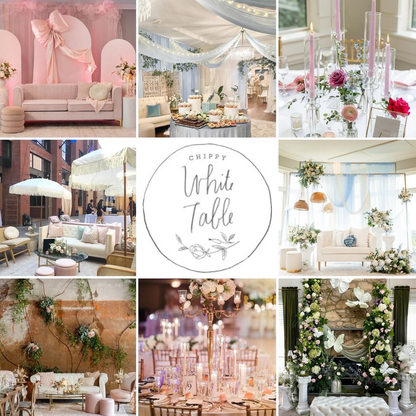 We are so incredibly thankful for all the events that had a little bit of Chippy this year! 🤍🥂 year 9 of our little biz was truly magical and we filled with gratitude to all of you who support us doing what we love, year after year. ✨ thank you tha