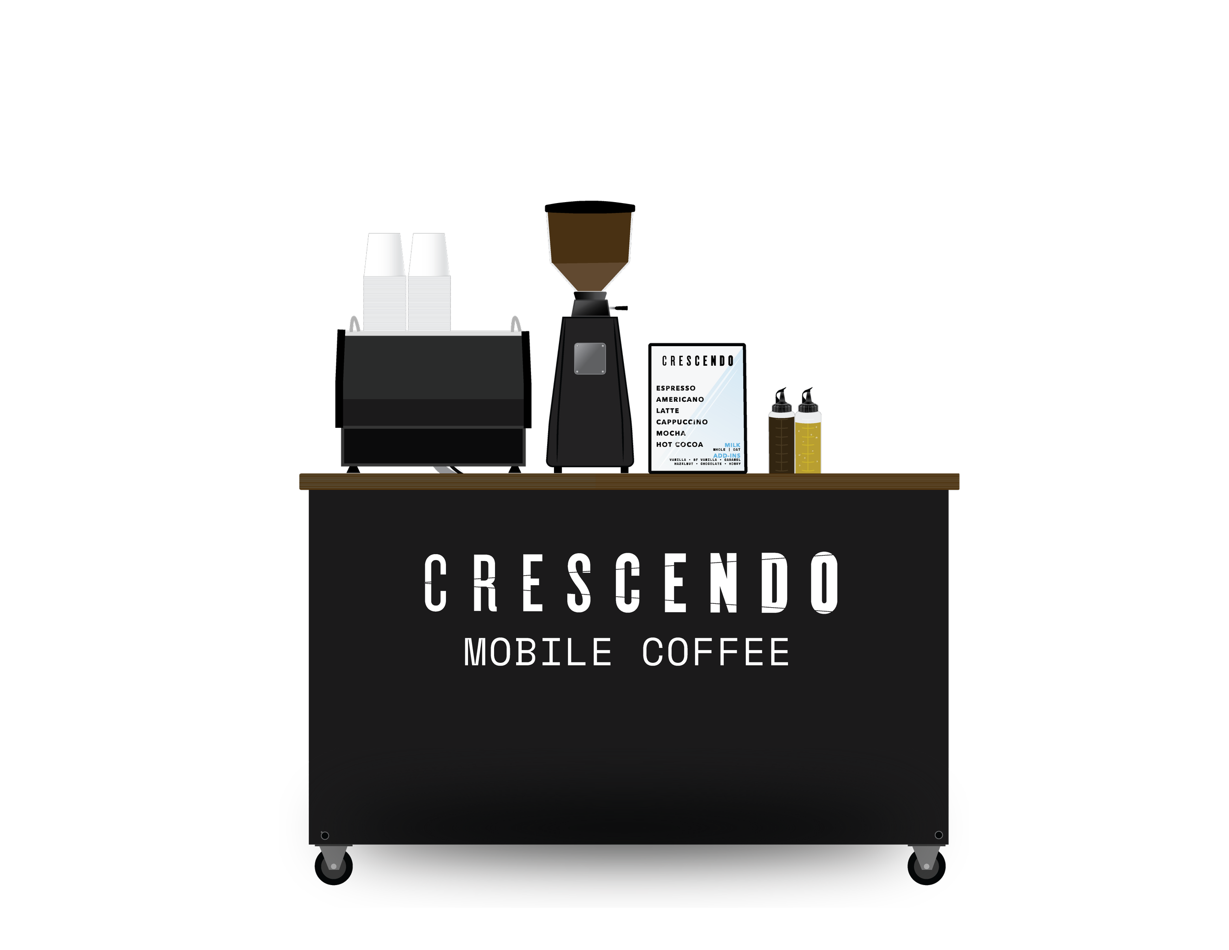 CRESCENDO MOBILE BAR • Espresso + Coffee Service