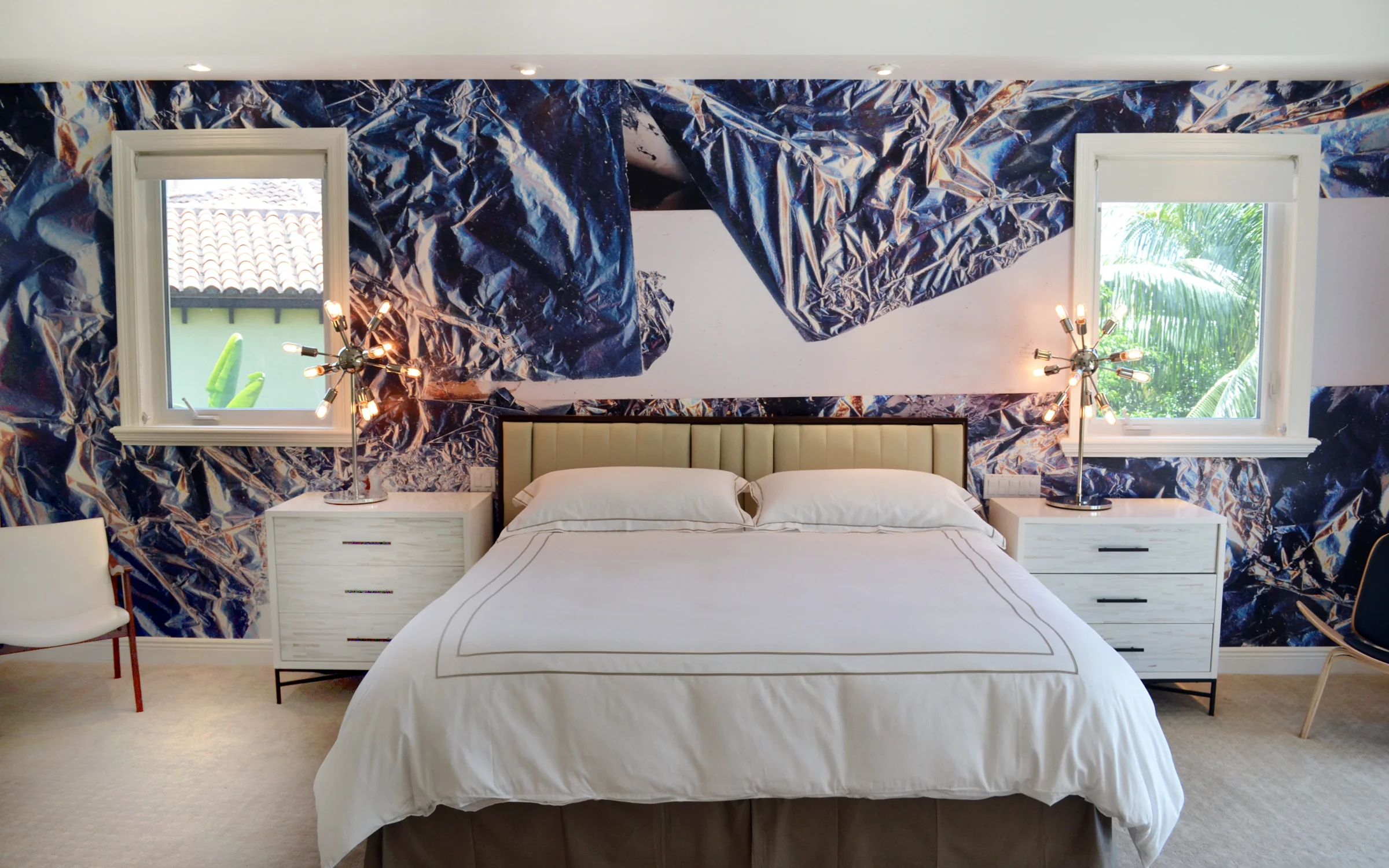 Plated / Custom wallcovering.