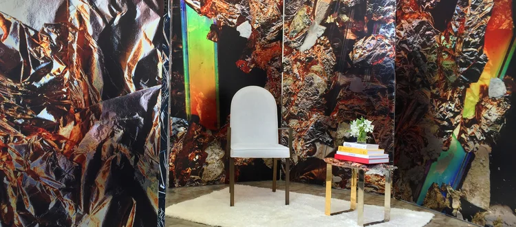 Prismatic room dividers.