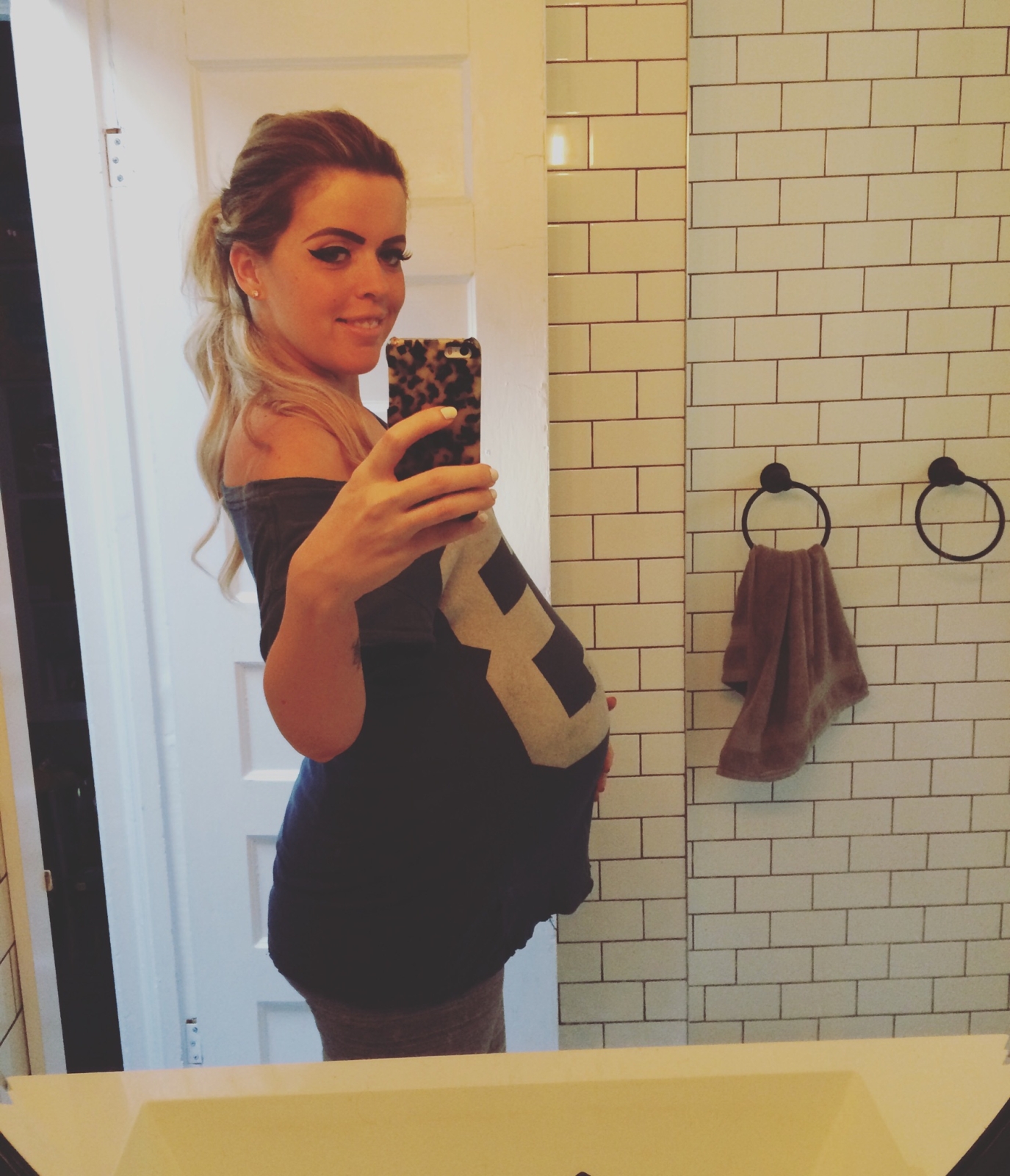 Ashley Pregnant