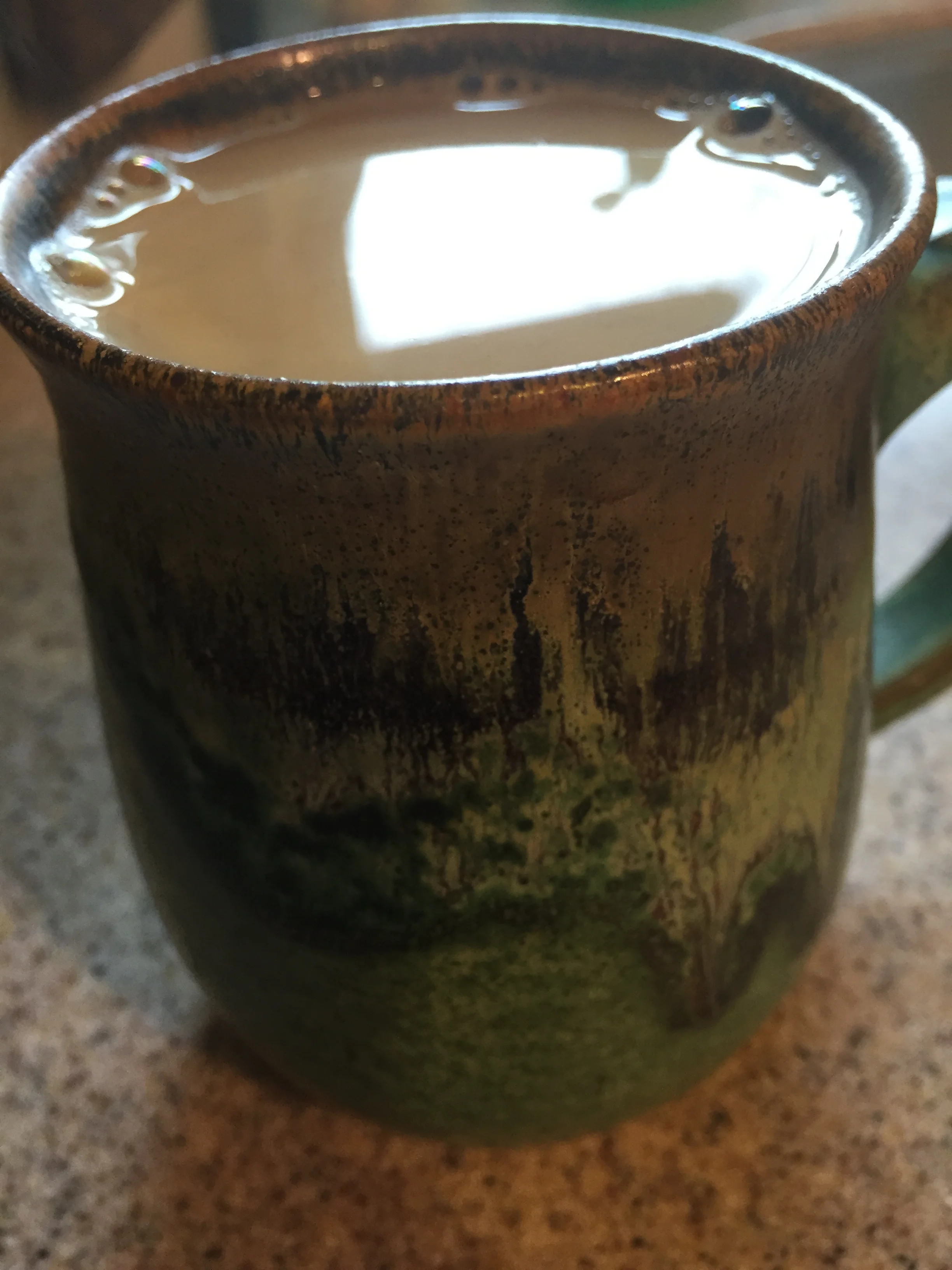 This was an afternoon cup of joe that I did add cream too :) Sometimes you need to soften things, but that's a post for another day. 