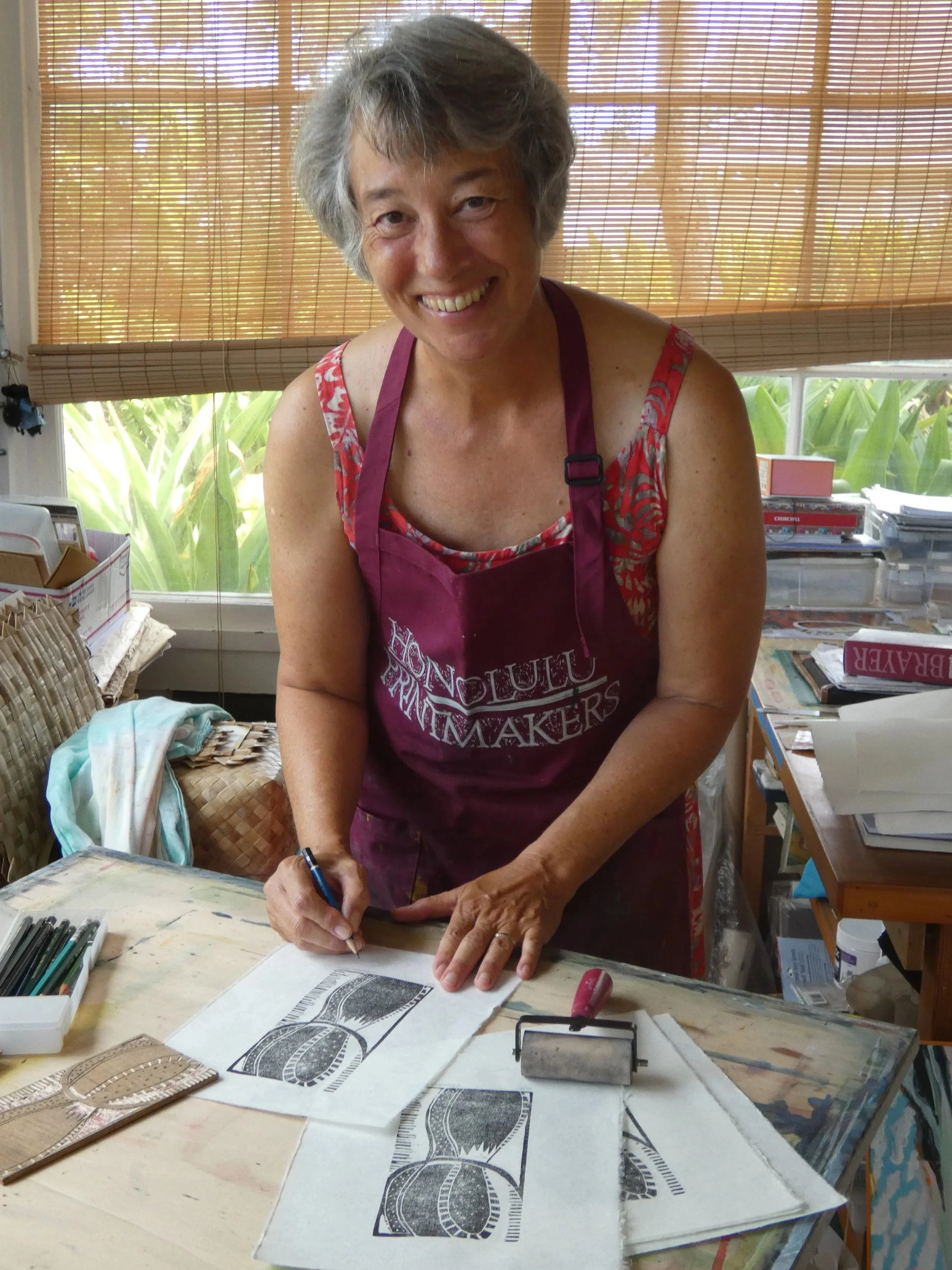 Tamara Moan printmaking