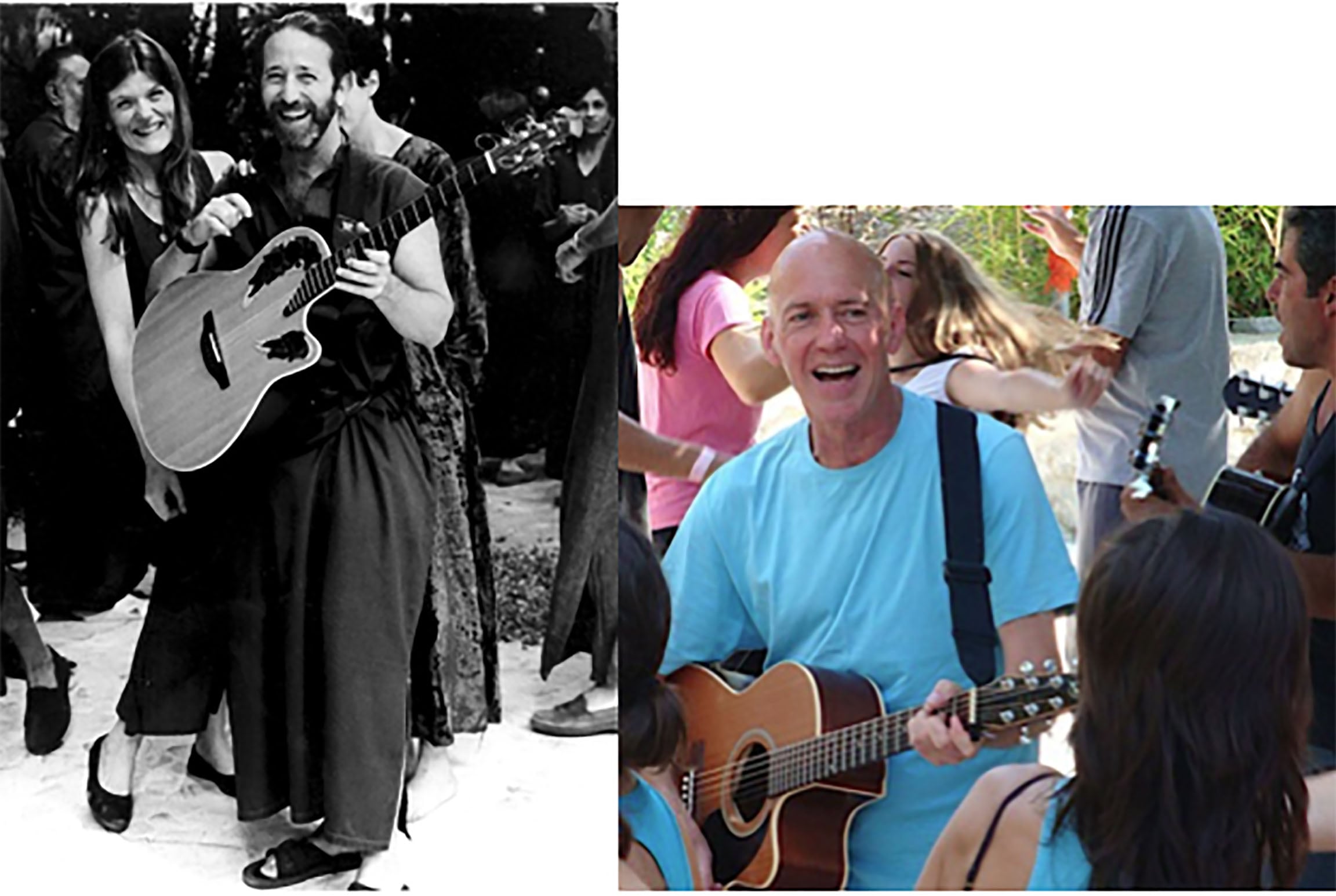 The author Before the Joke… Circa 1987 And After… Milarepa getting the Joke! Circa 2015