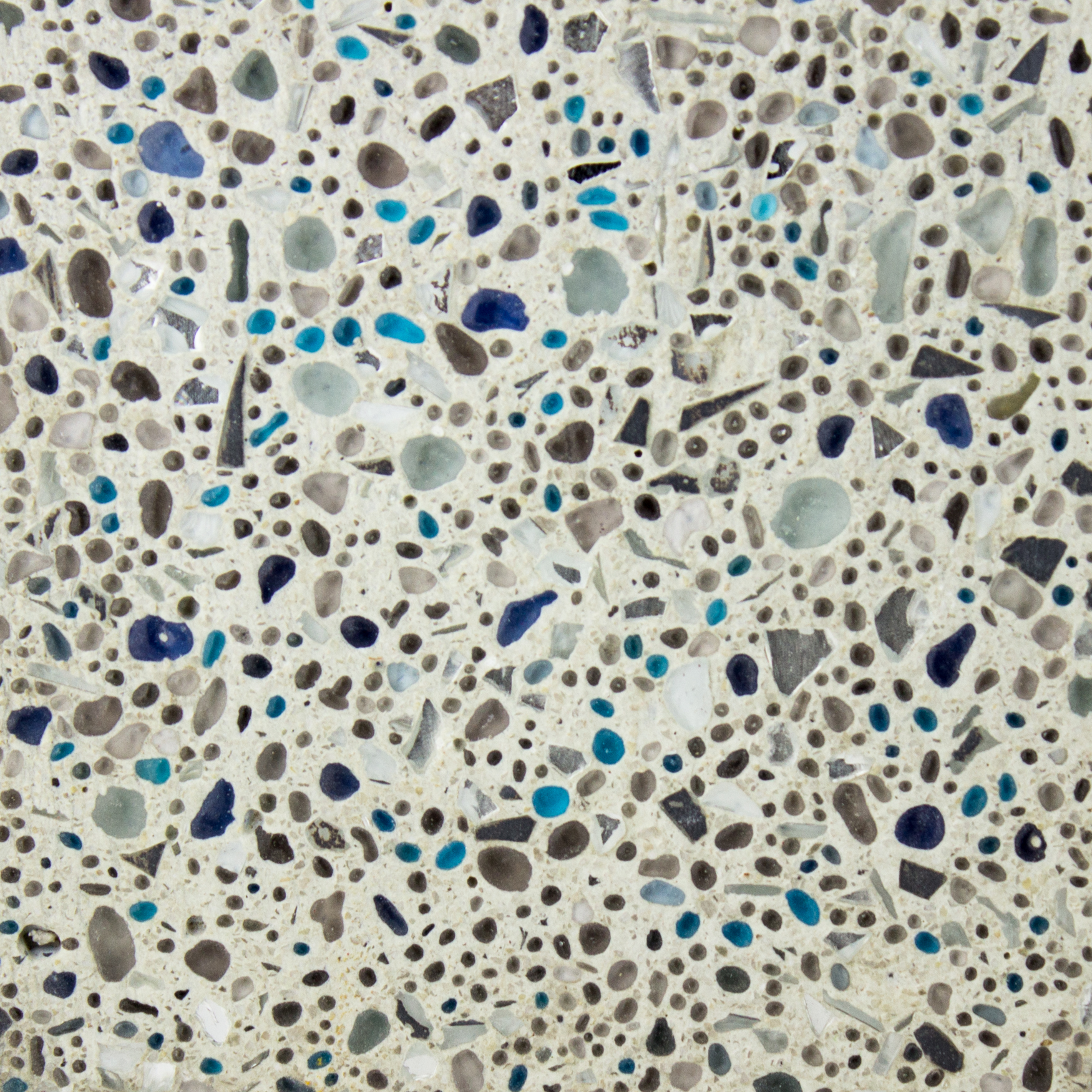 POLISHED GLASS ORGANICRETE CONCRETE